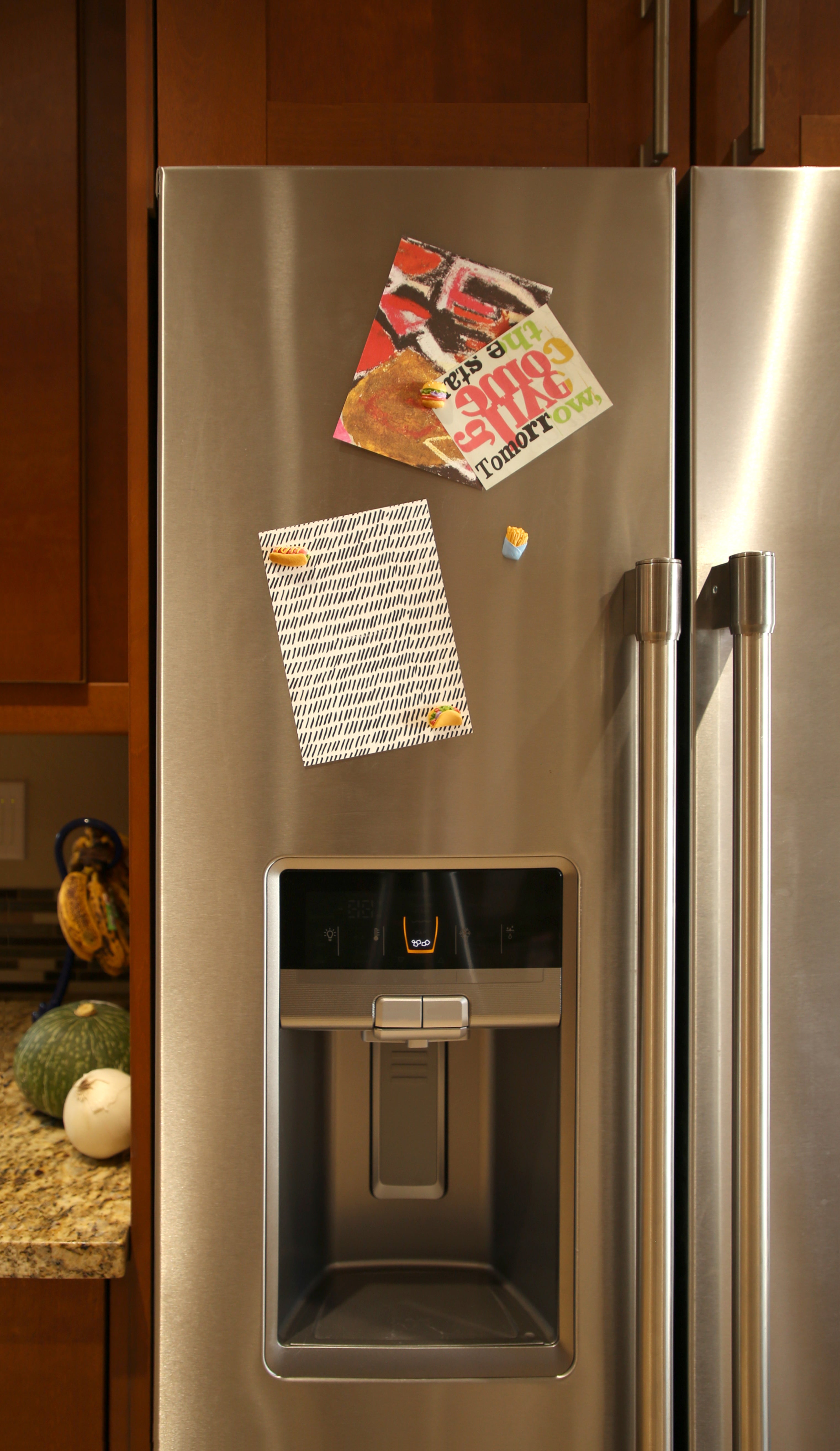 colorful junk food magnets