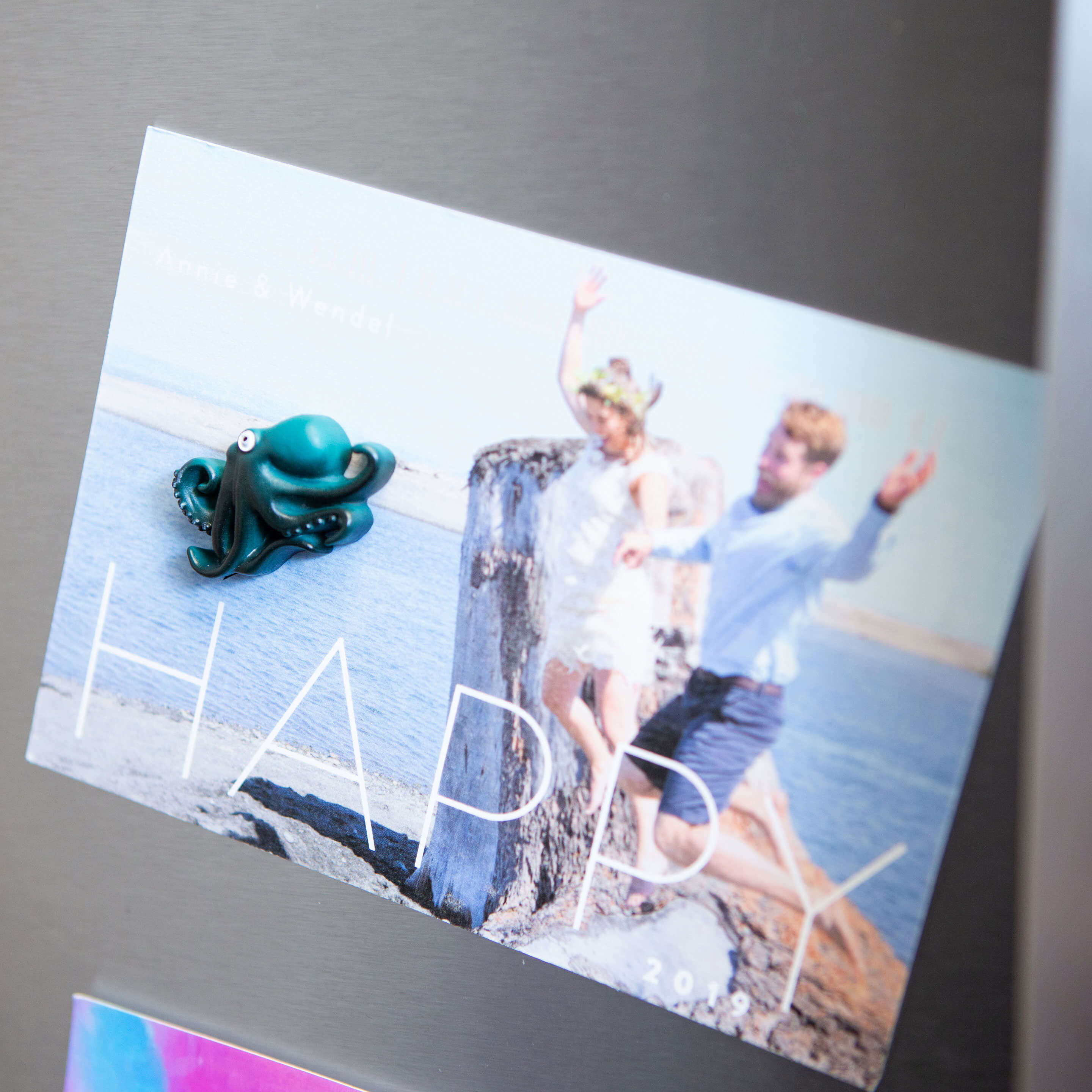 colorful OCTOPUS magnets s/4
