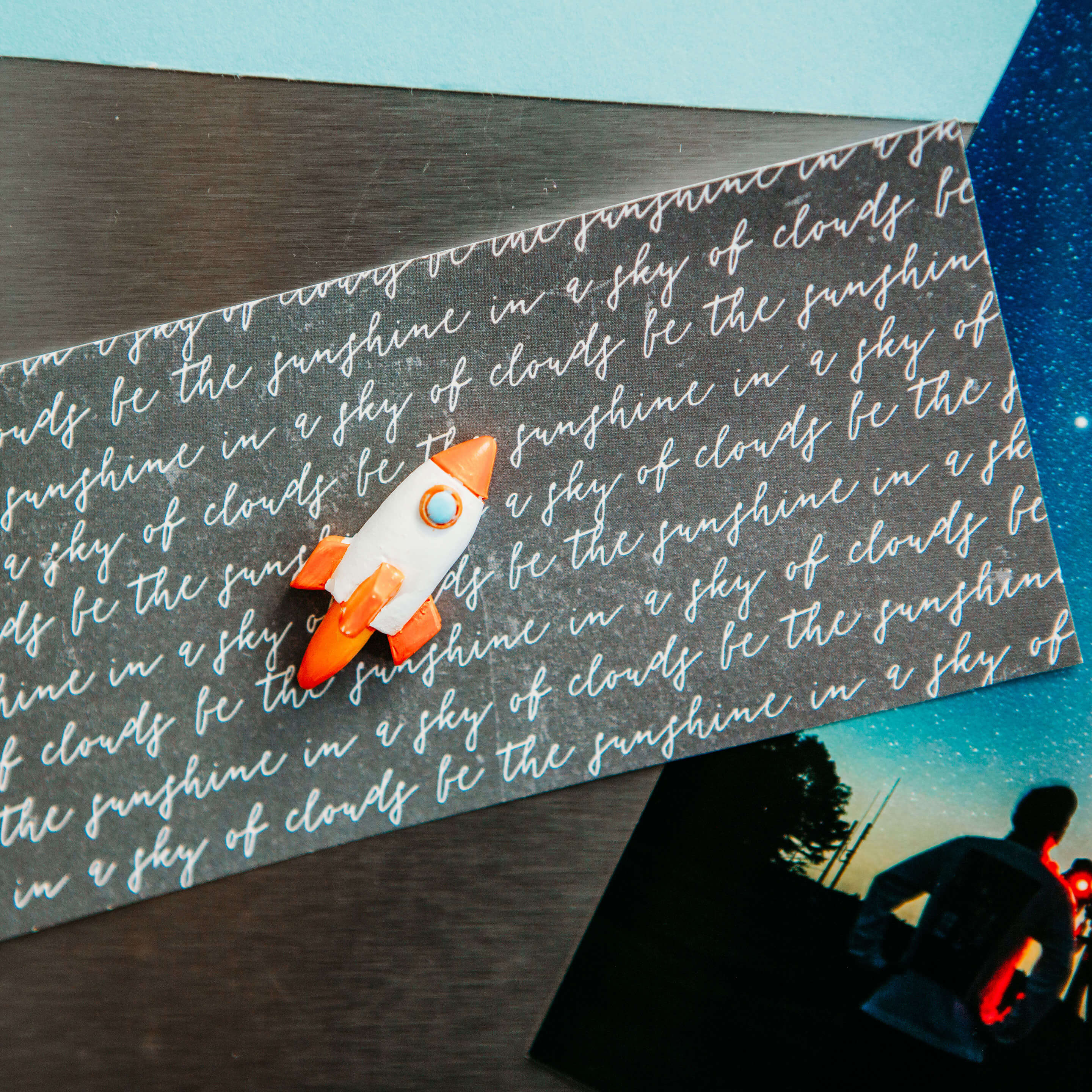 colorful SPACE EXPLORATION magnets s/5