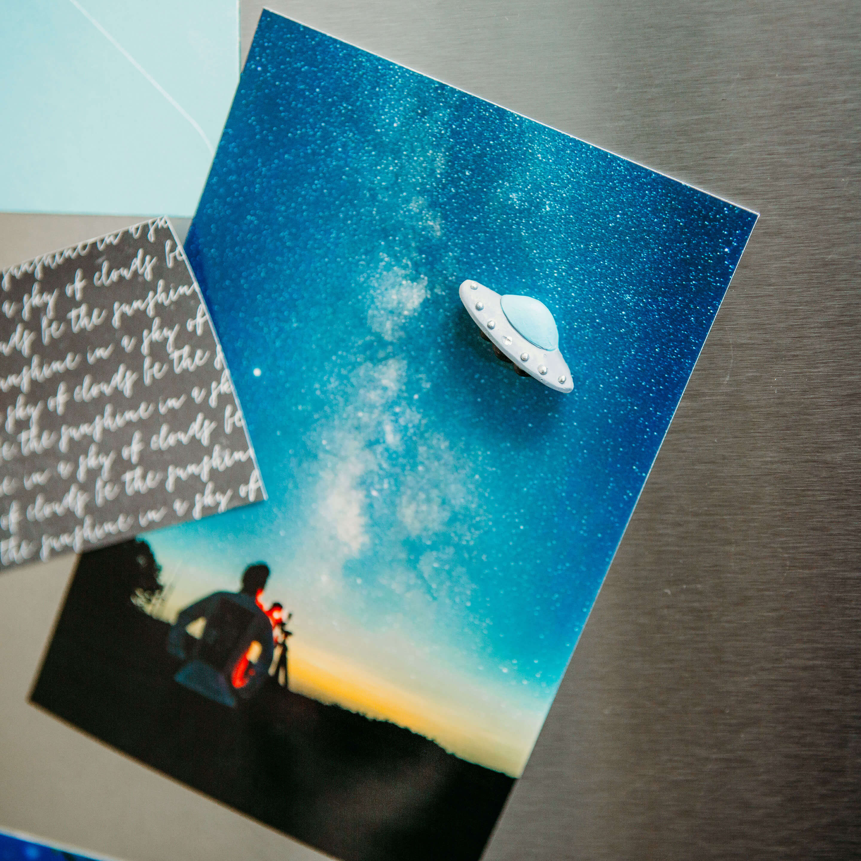 colorful SPACE EXPLORATION magnets s/5