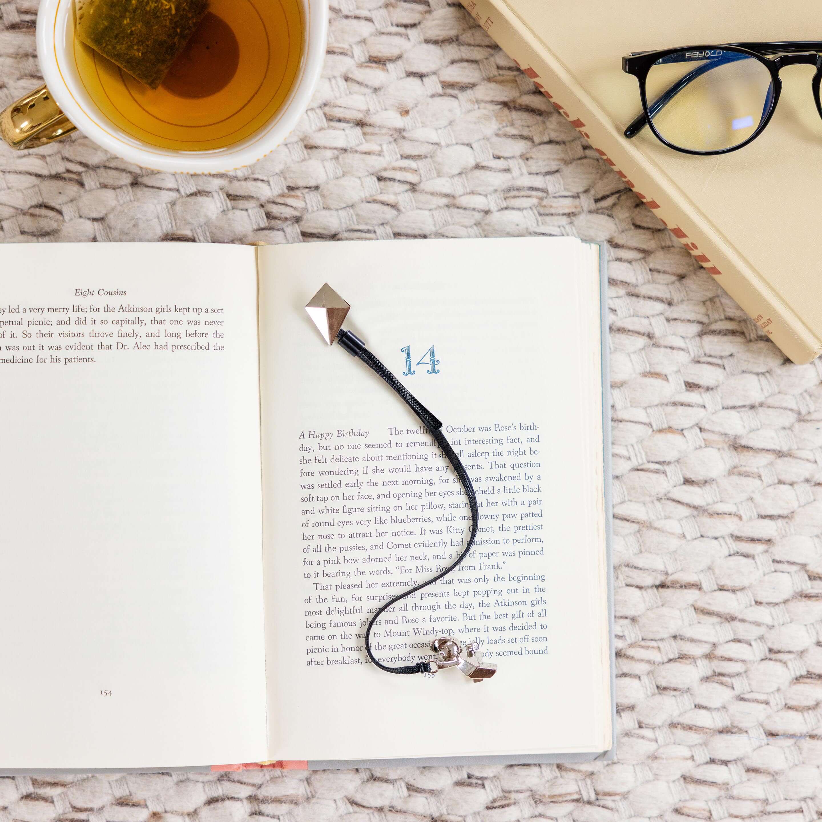 STRINGS ATTACHED! boy + kite adjustable bookmark