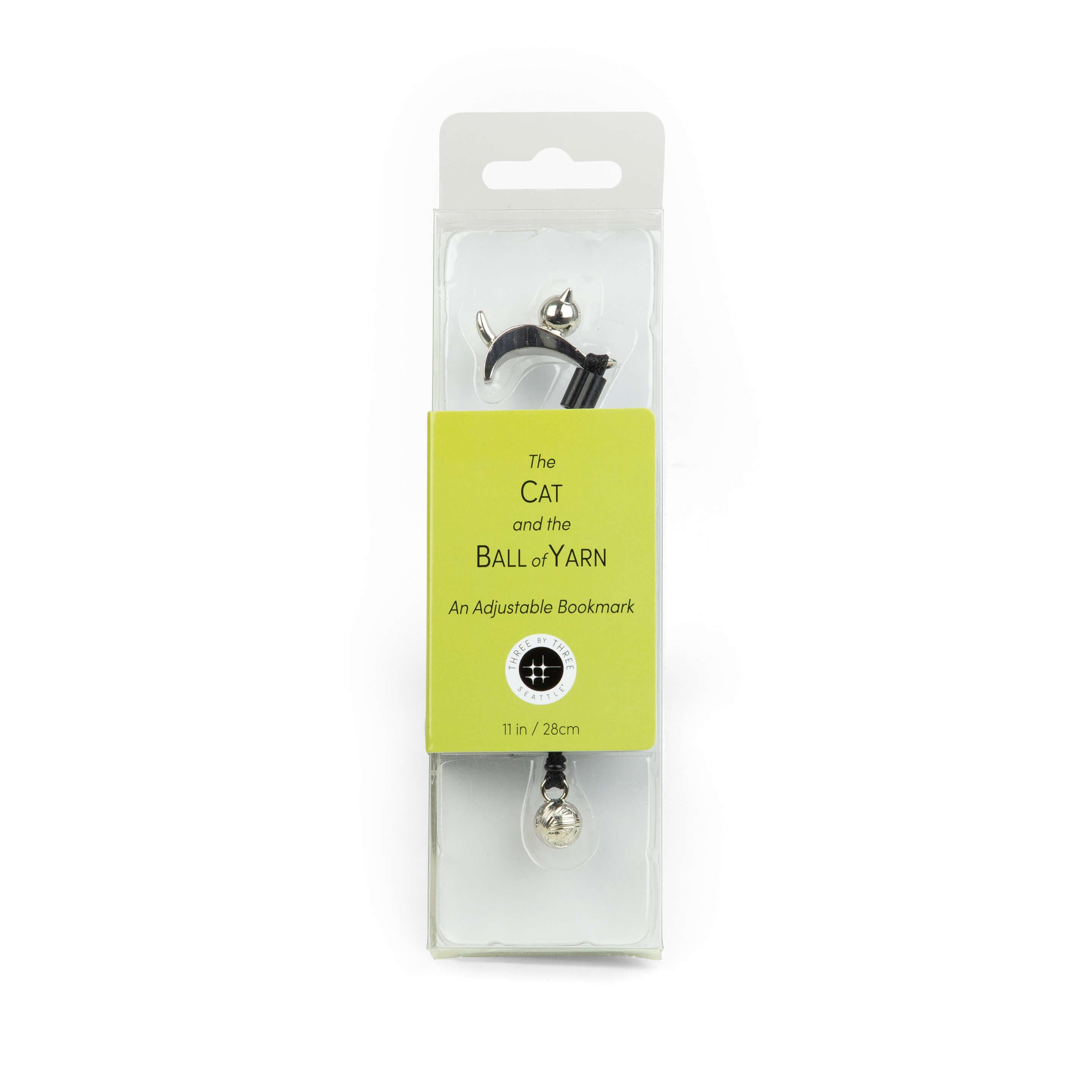 STRINGS ATTACHED! cat + yarn adjustable bookmark