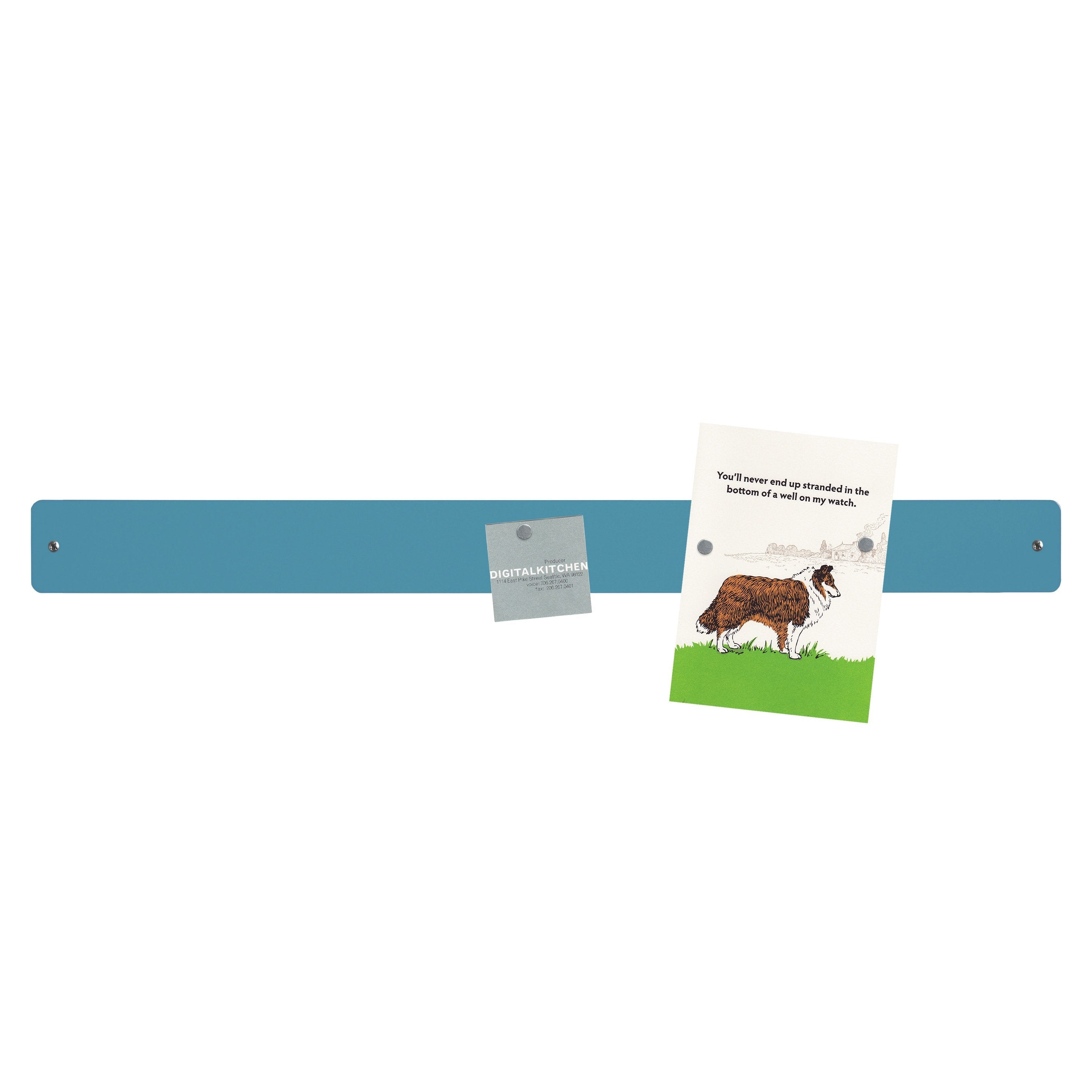 large magnetic strip bulletin board