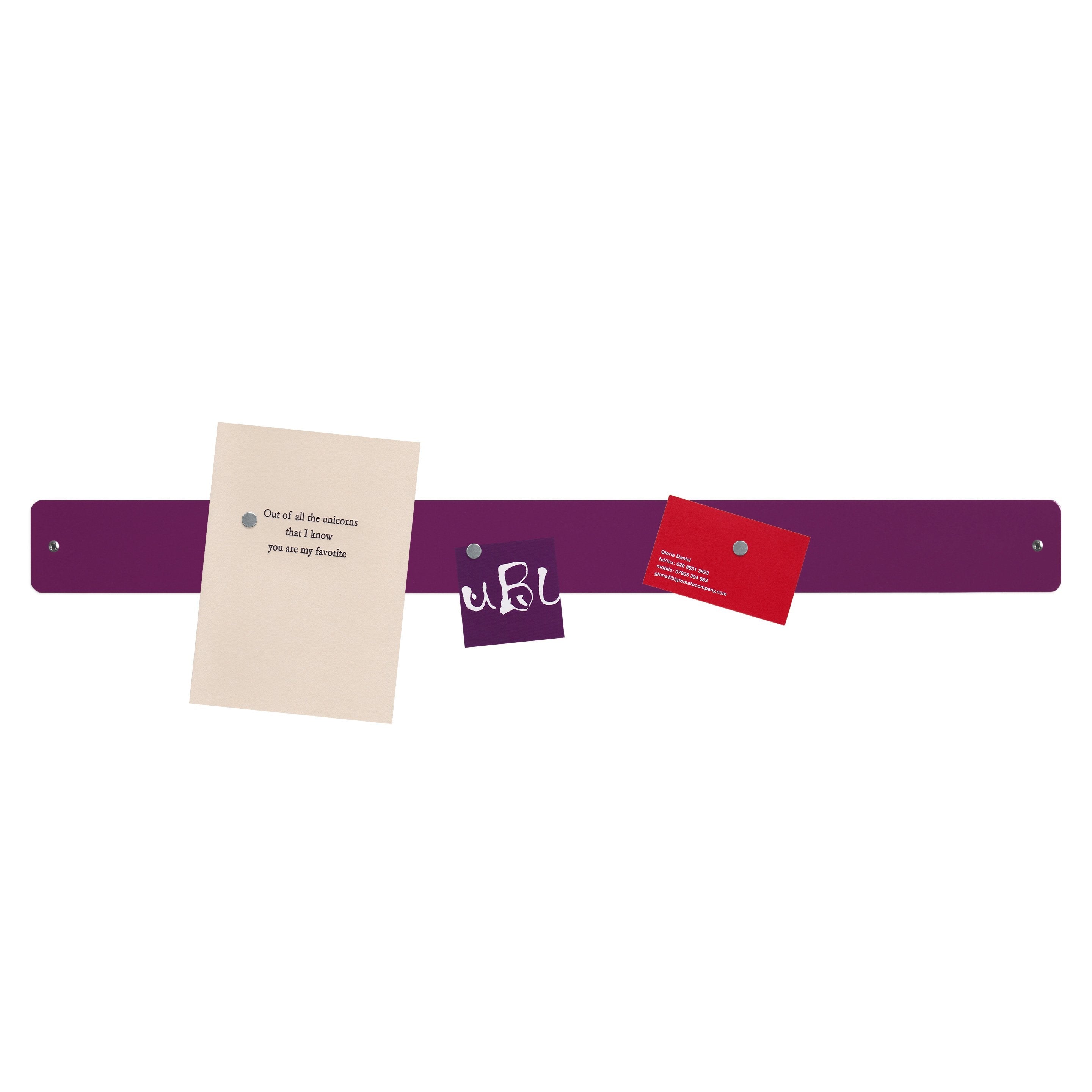 large magnetic strip bulletin board