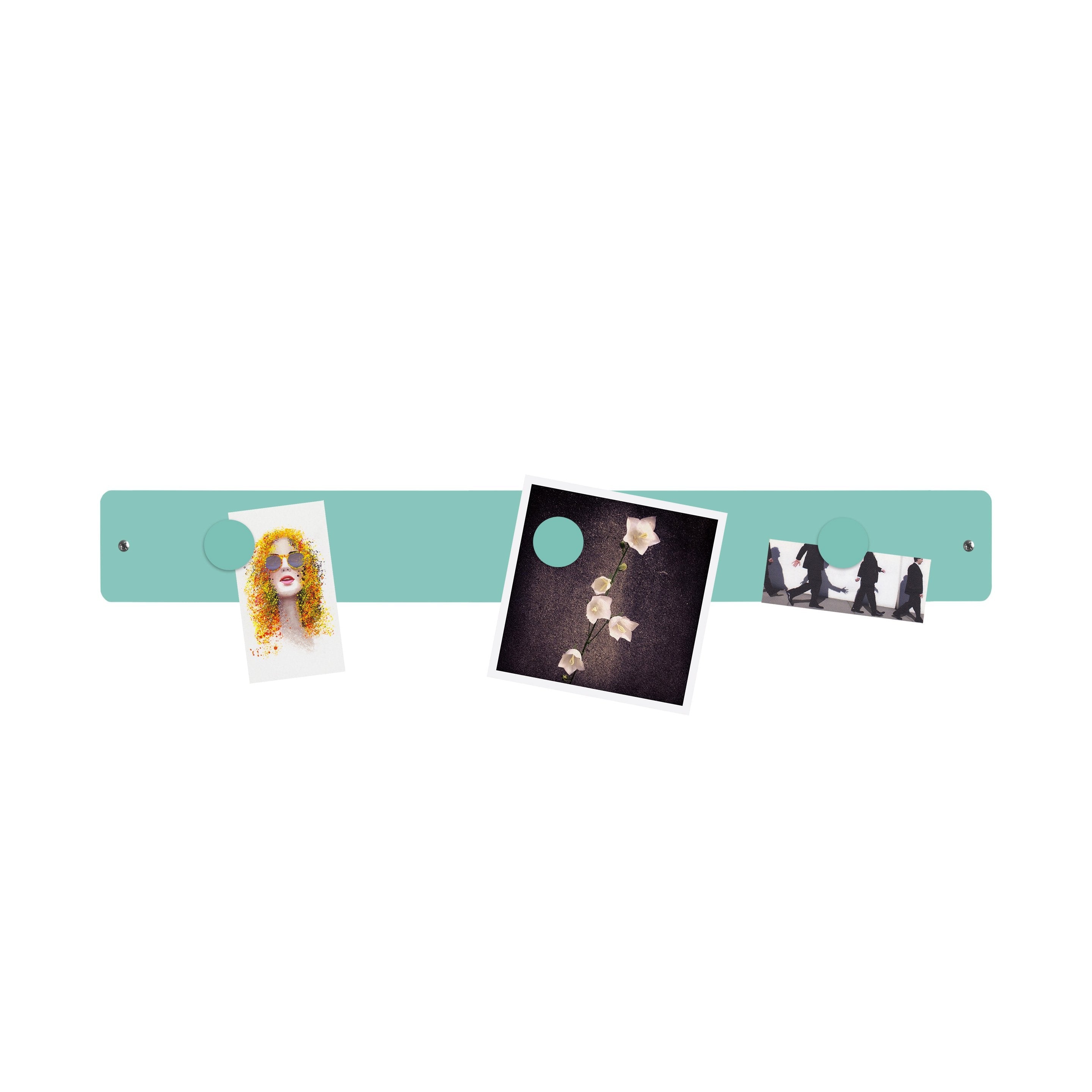 magnetic strip bulletin board long wide