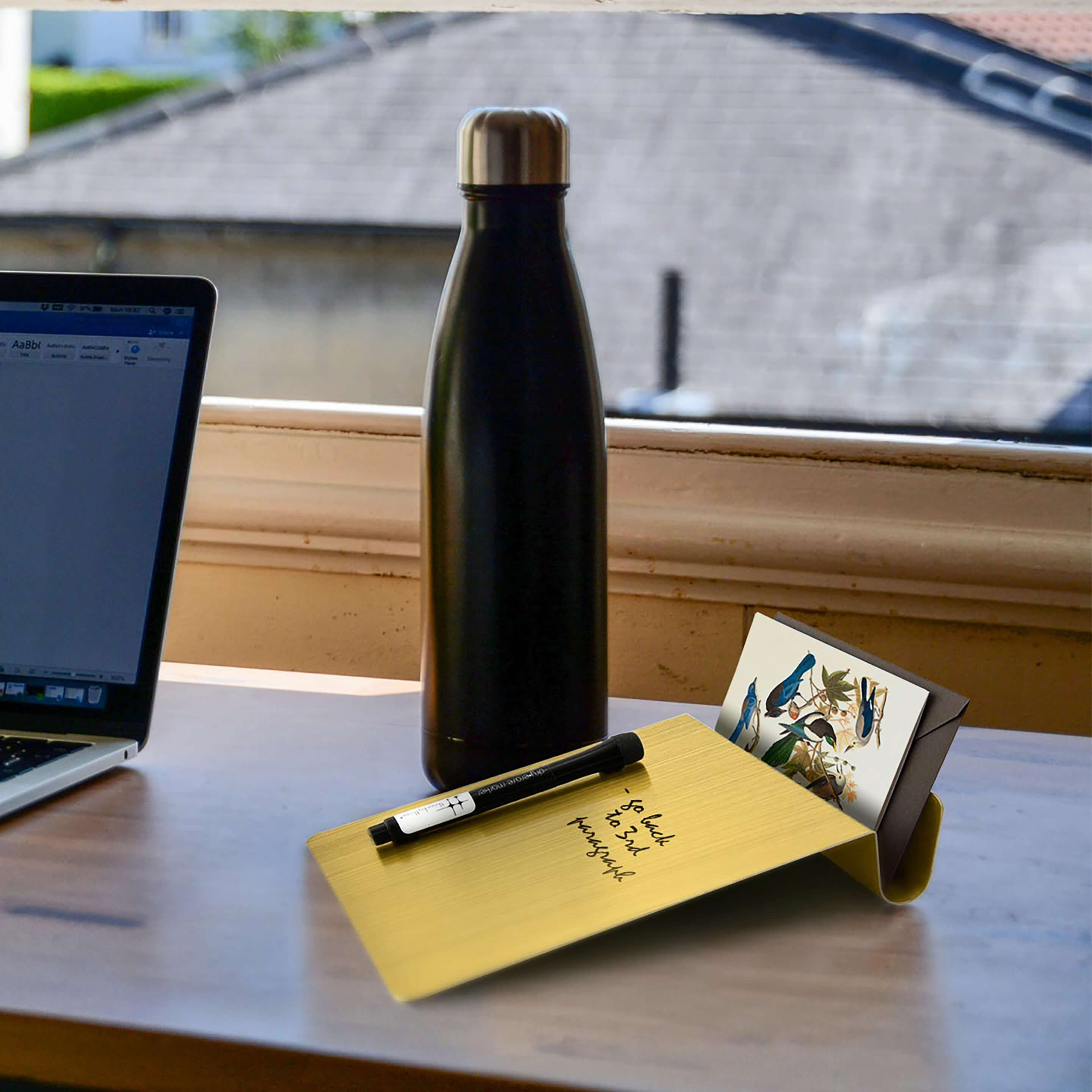 metal desktop to·do board
