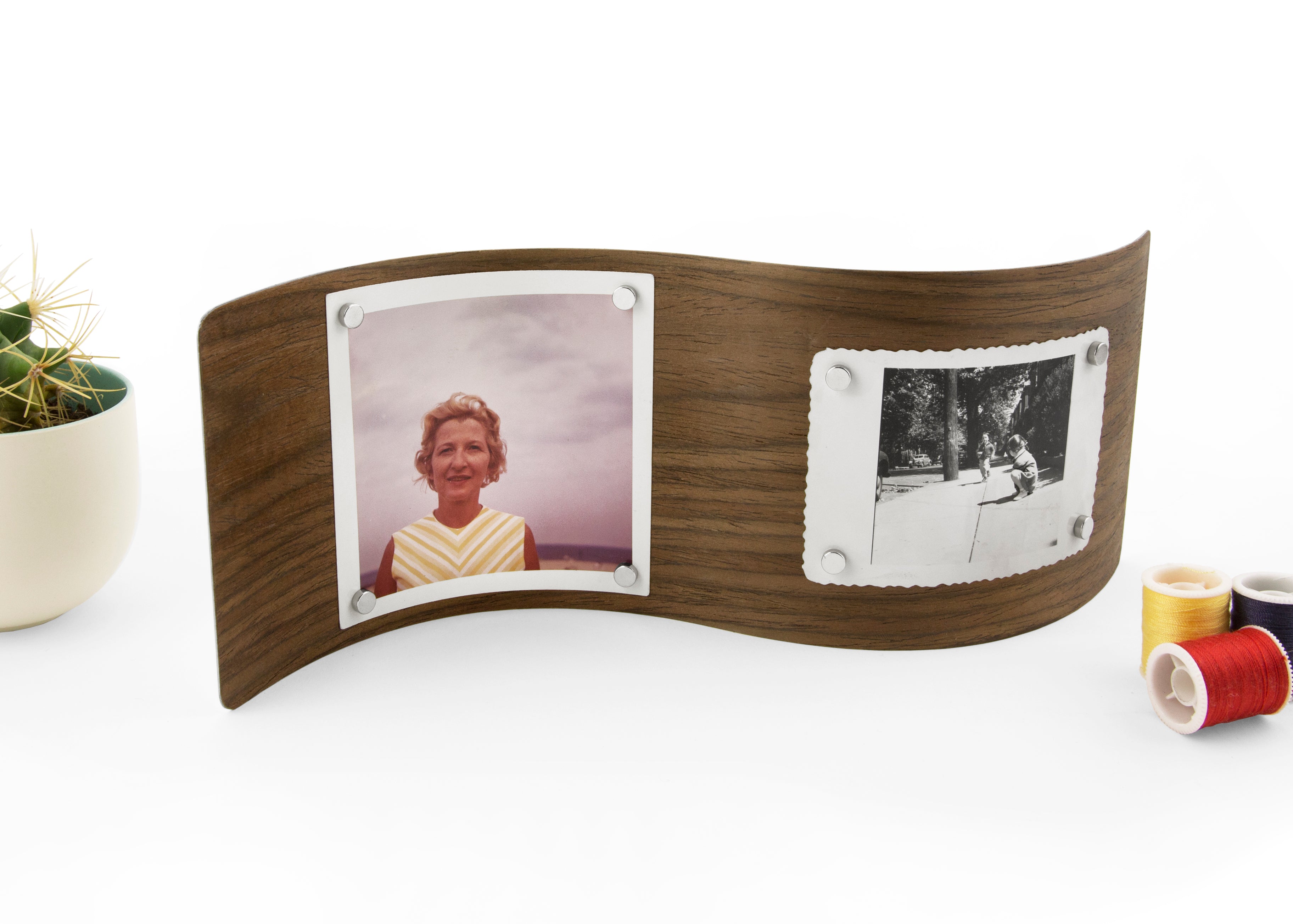 woodnetic photo frames 4x12"