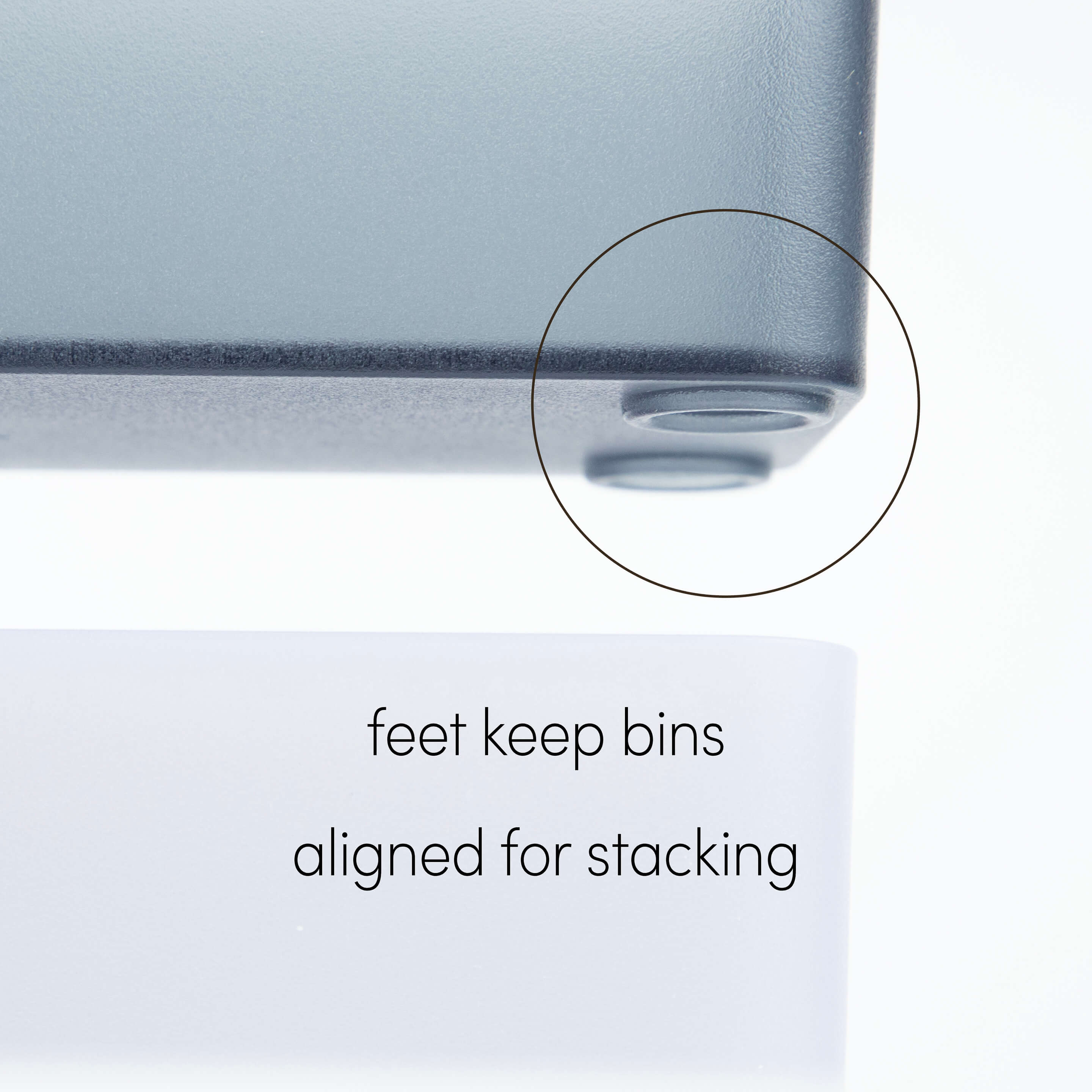 reSTAK recycled stackable organizing bins set of 9