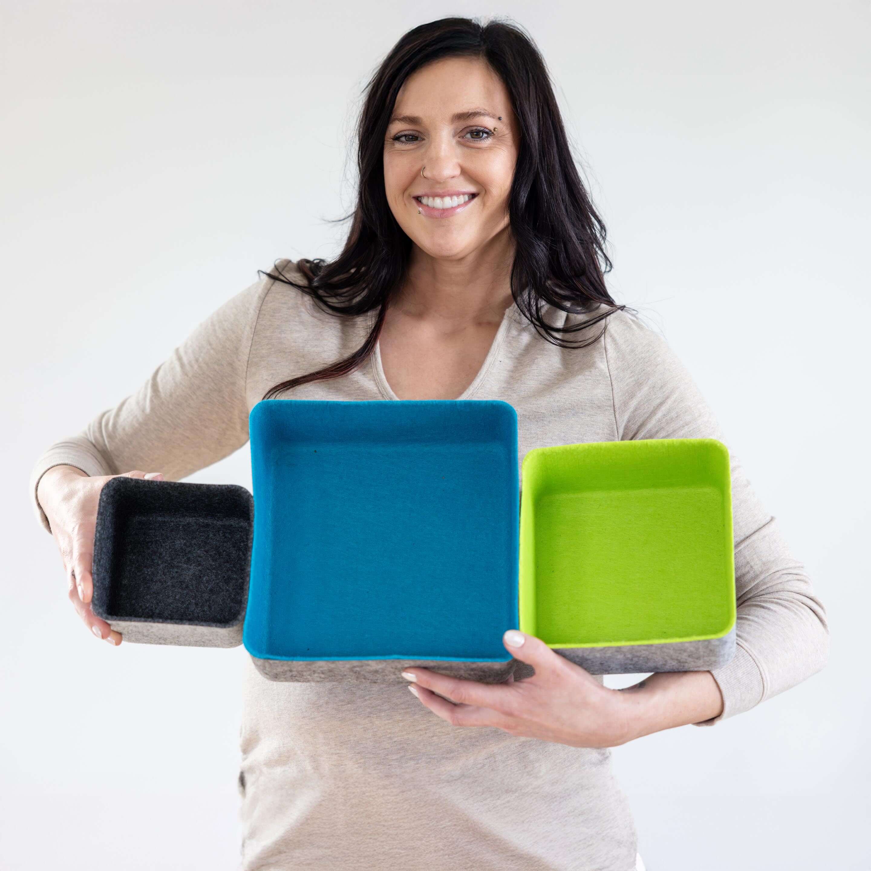 felt·like·it!™ 9x9 storage bins