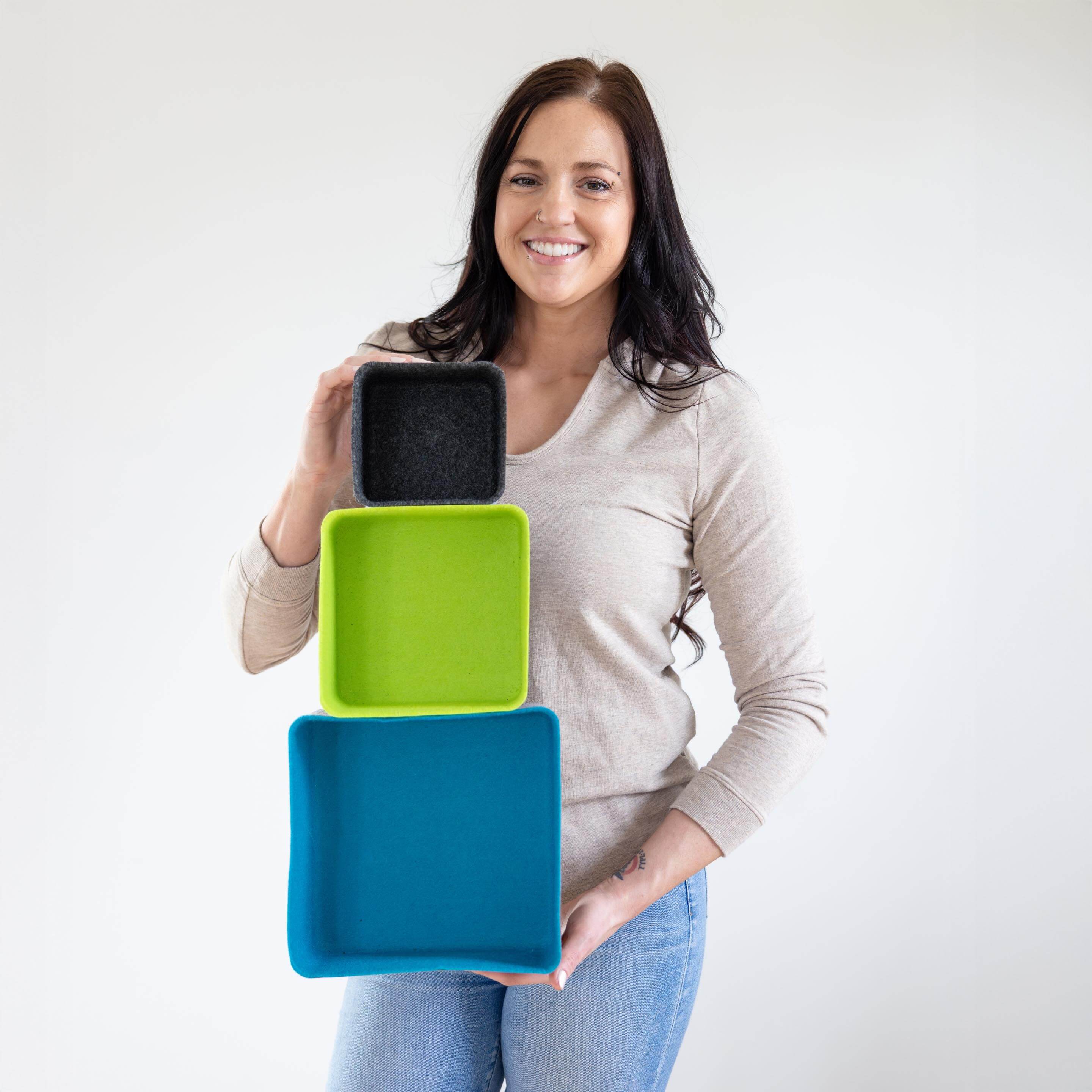 felt·like·it!™ 9x9 storage bins