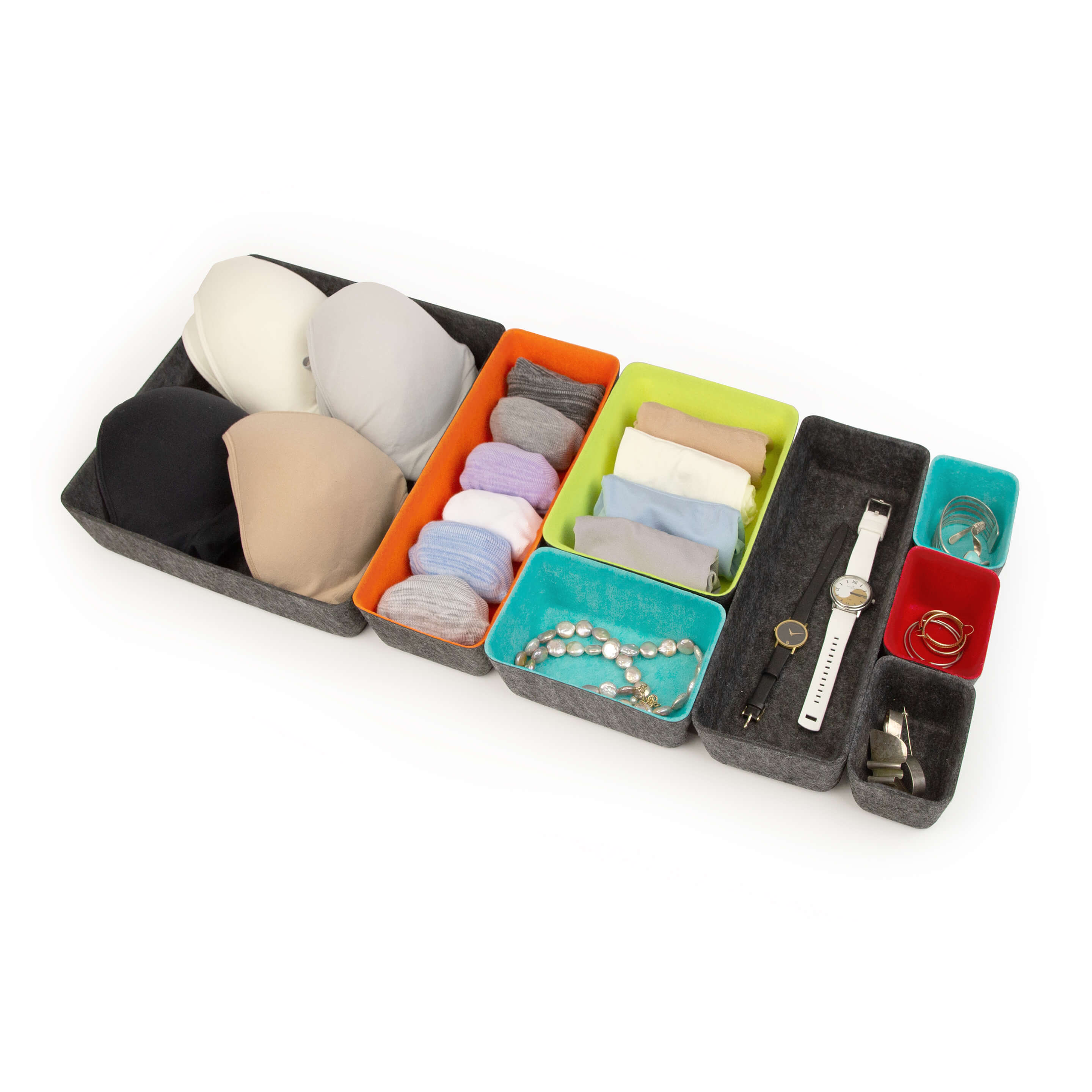 felt·like·it! set/8 felt bins