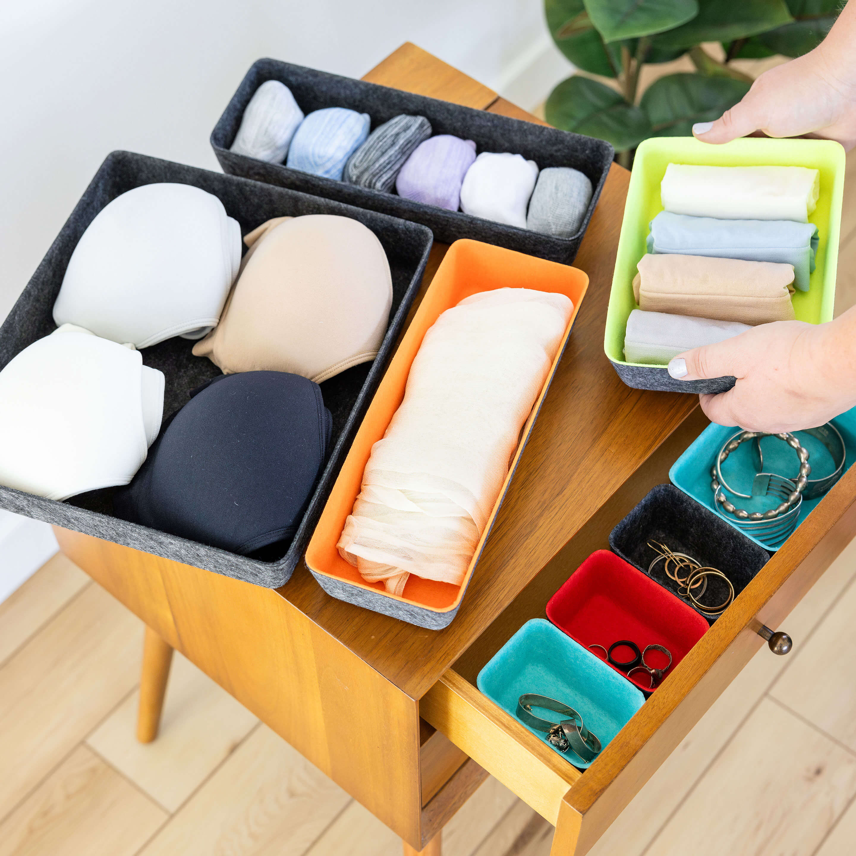 felt·like·it! set/8 felt bins