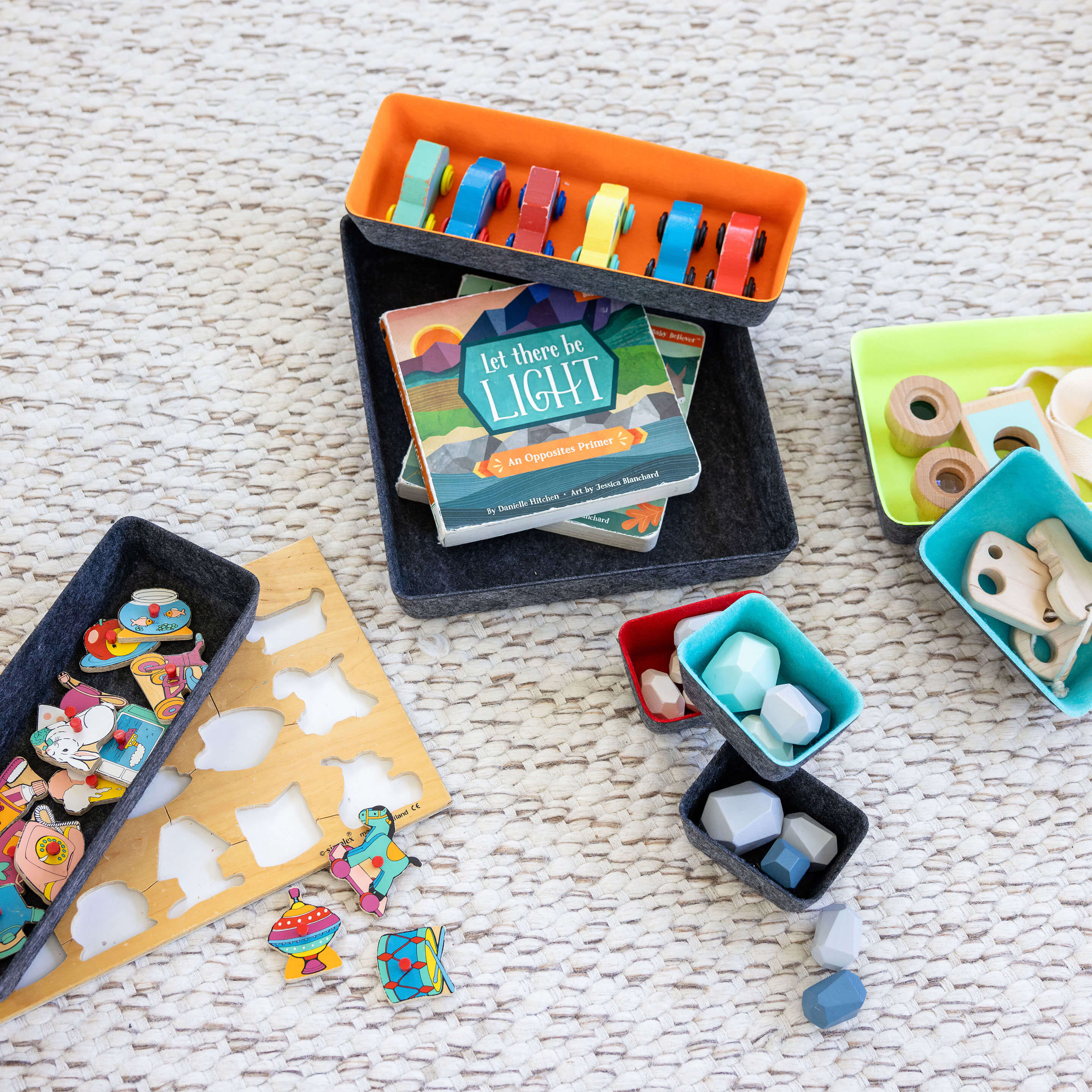 felt·like·it! set/8 felt bins