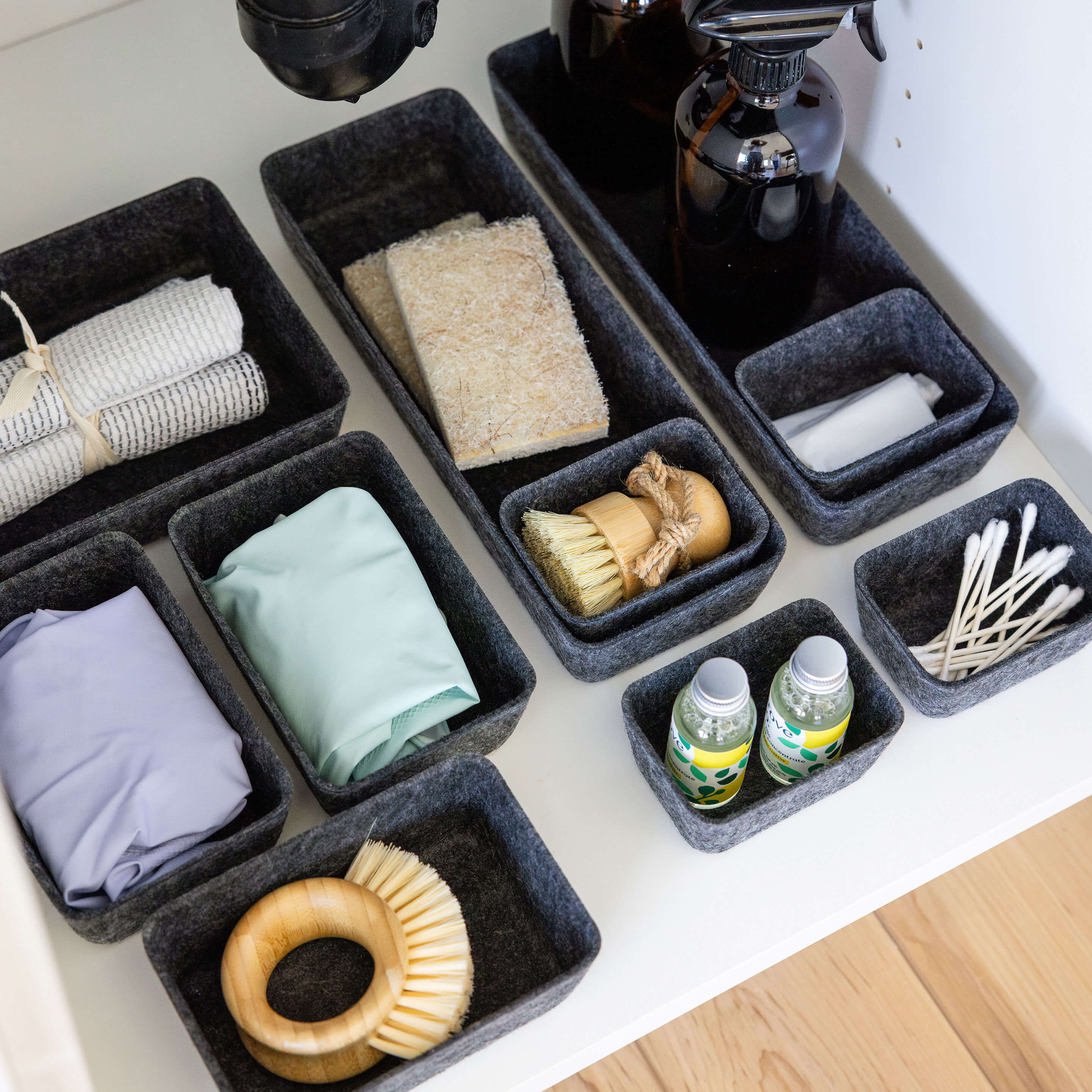 felt·like·it! set/10 felt bins