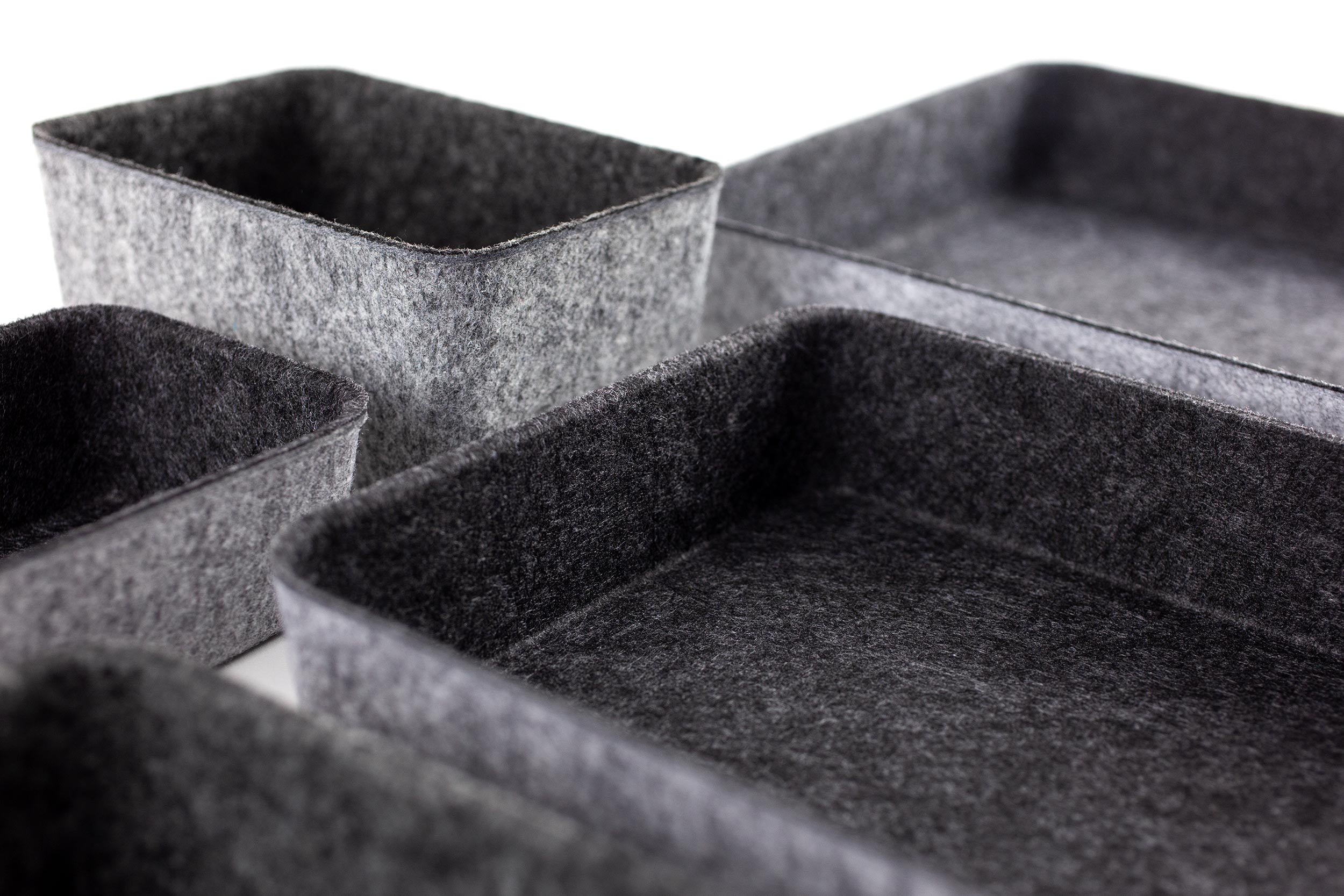 felt·like·it!™ paper tray tapered storage bins