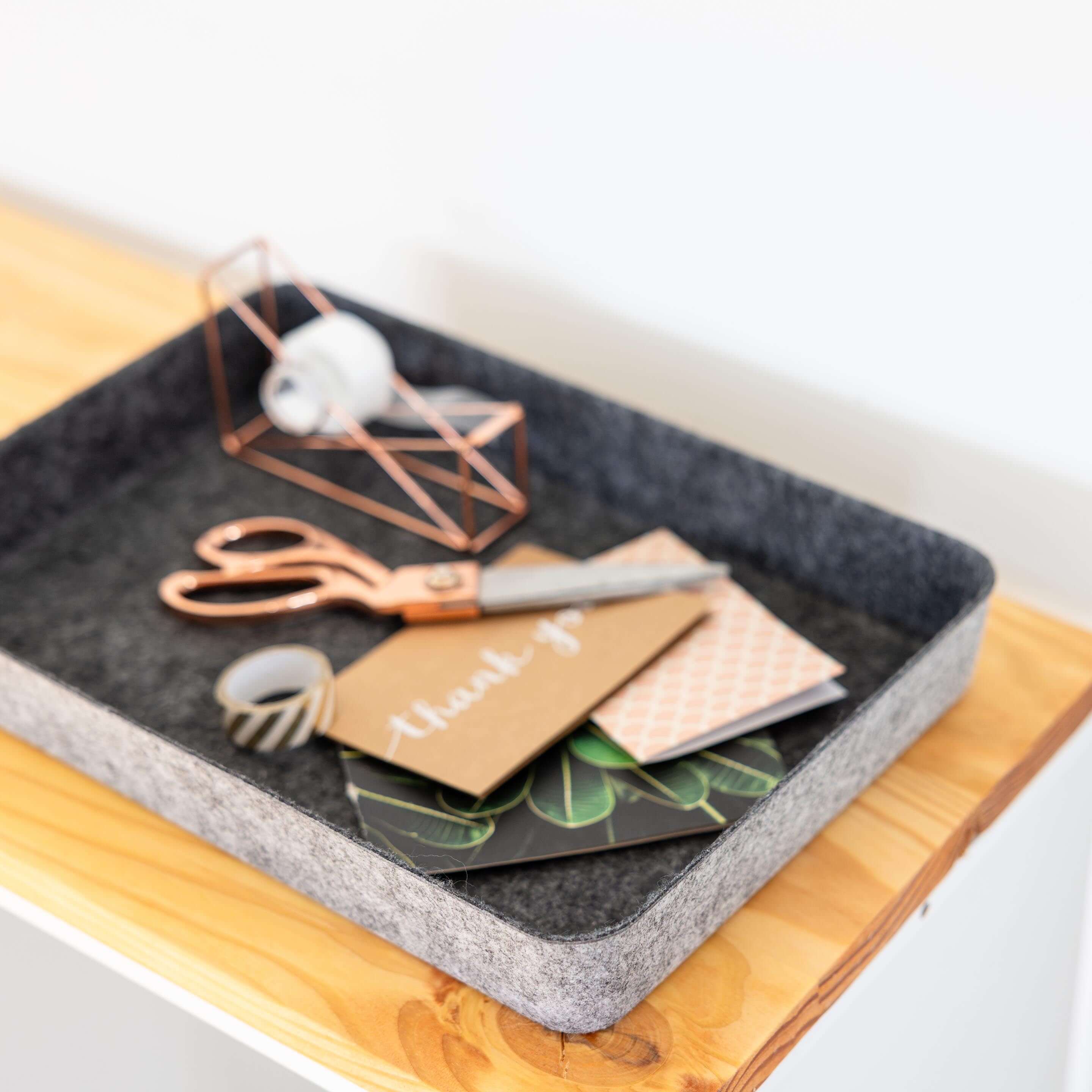 felt·like·it!™ paper tray tapered storage bins