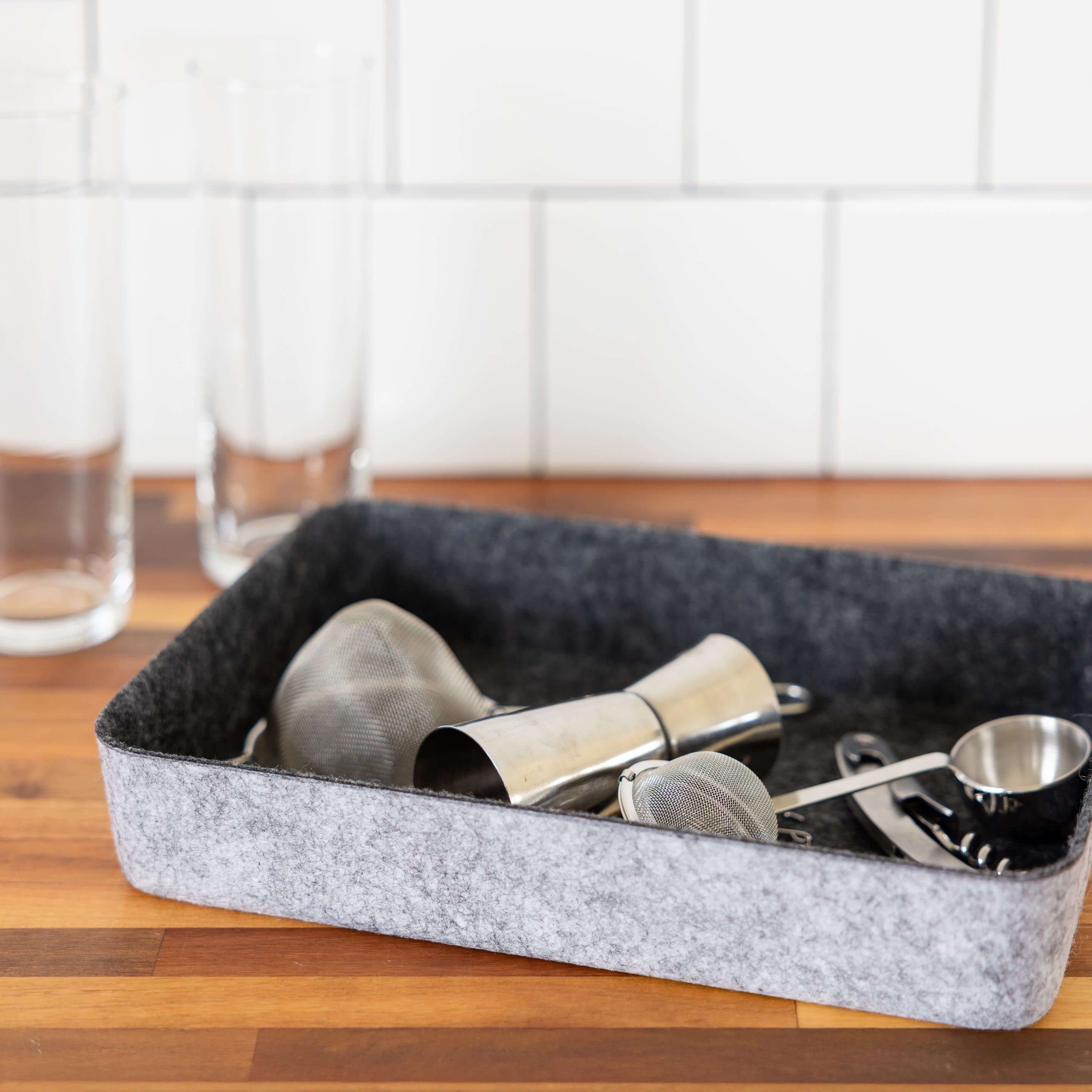 felt·like·it!™ wide organizer tapered storage bins