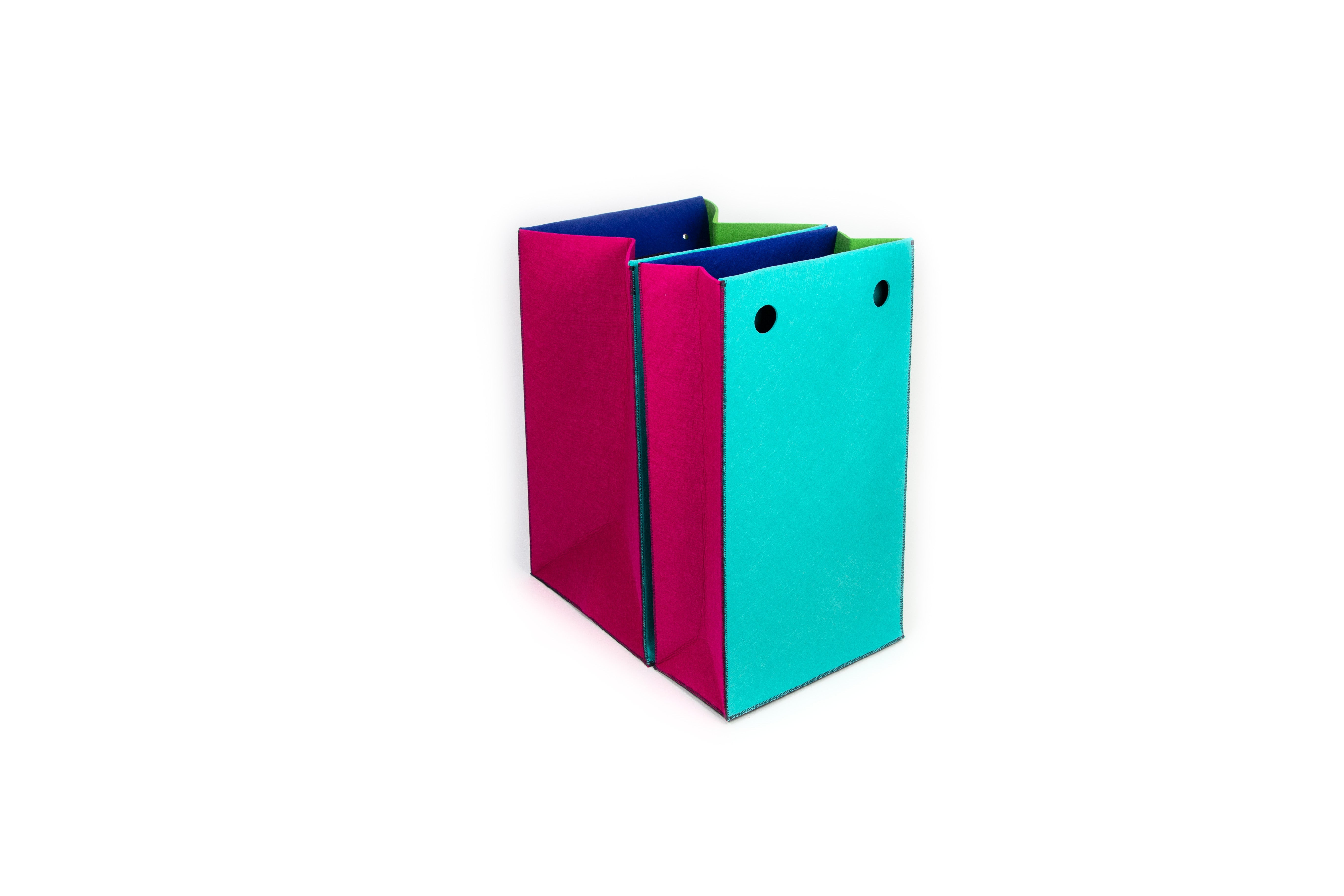 felt·like·it!™ tall wide connectable laundry bins