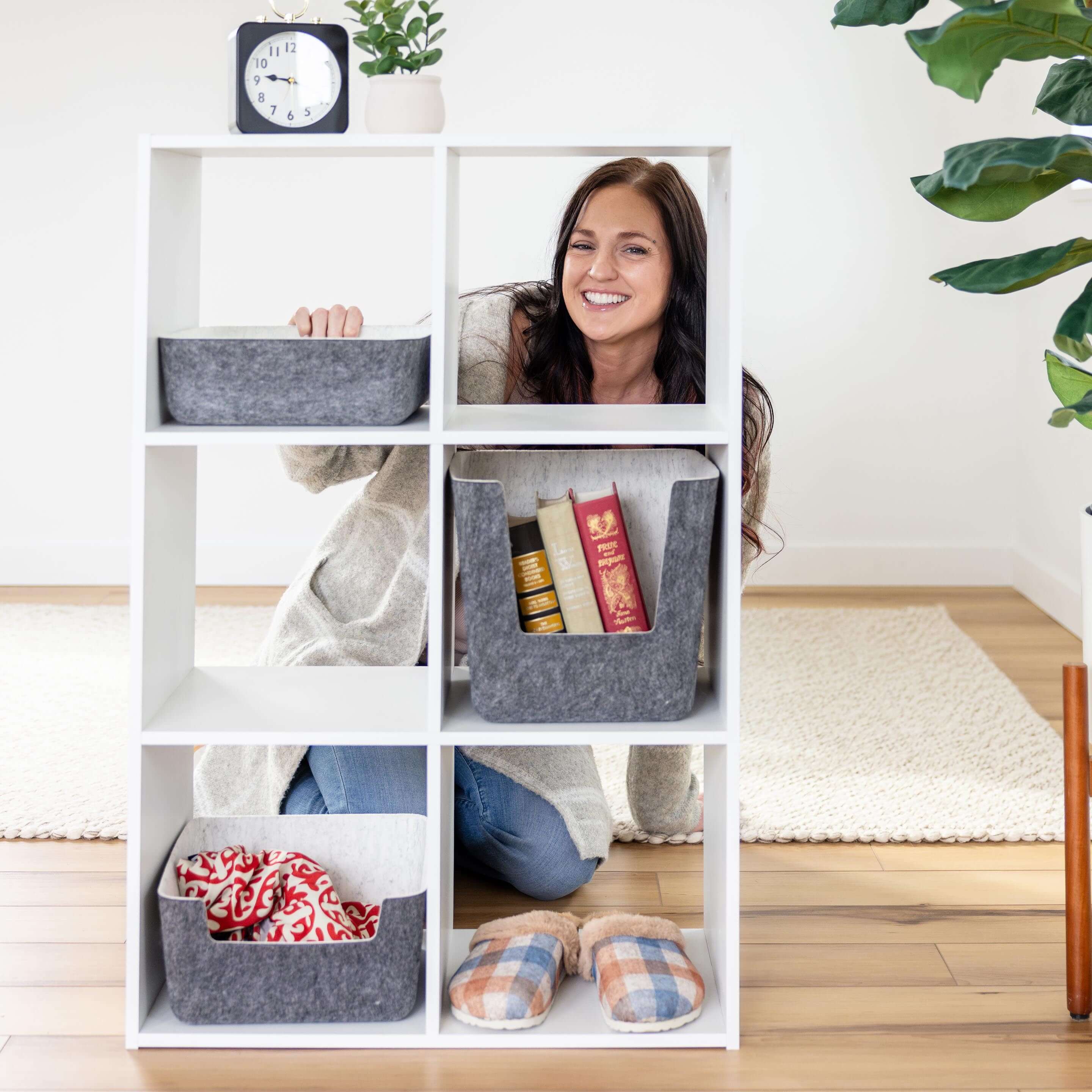 felt·like·it!™ cubby storage bin medium