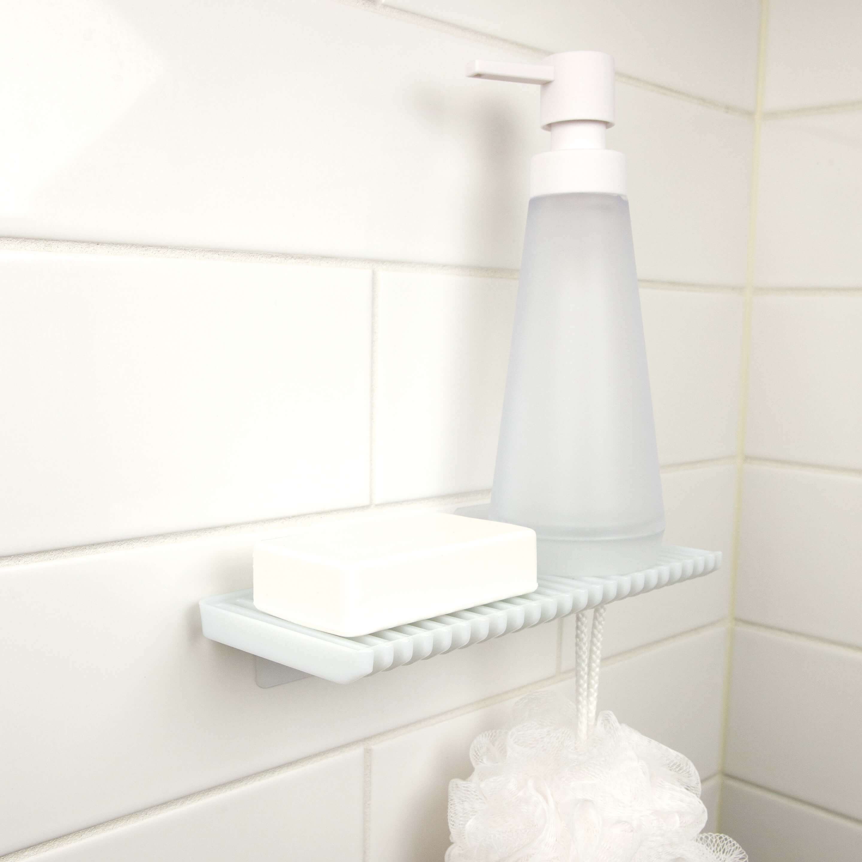 aquafolio large shower shelf