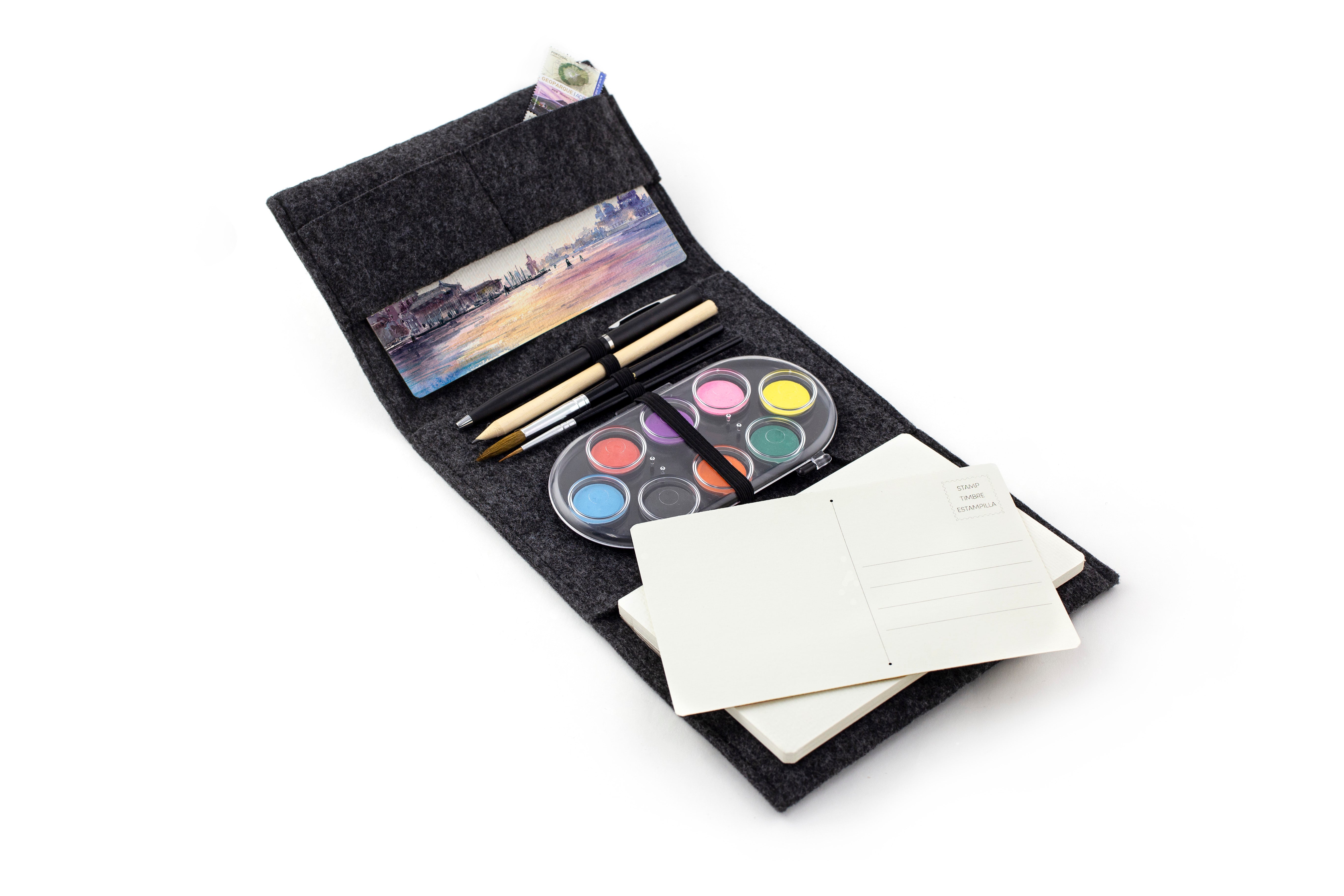 jOTBLOCK travel postcard watercolor paint set