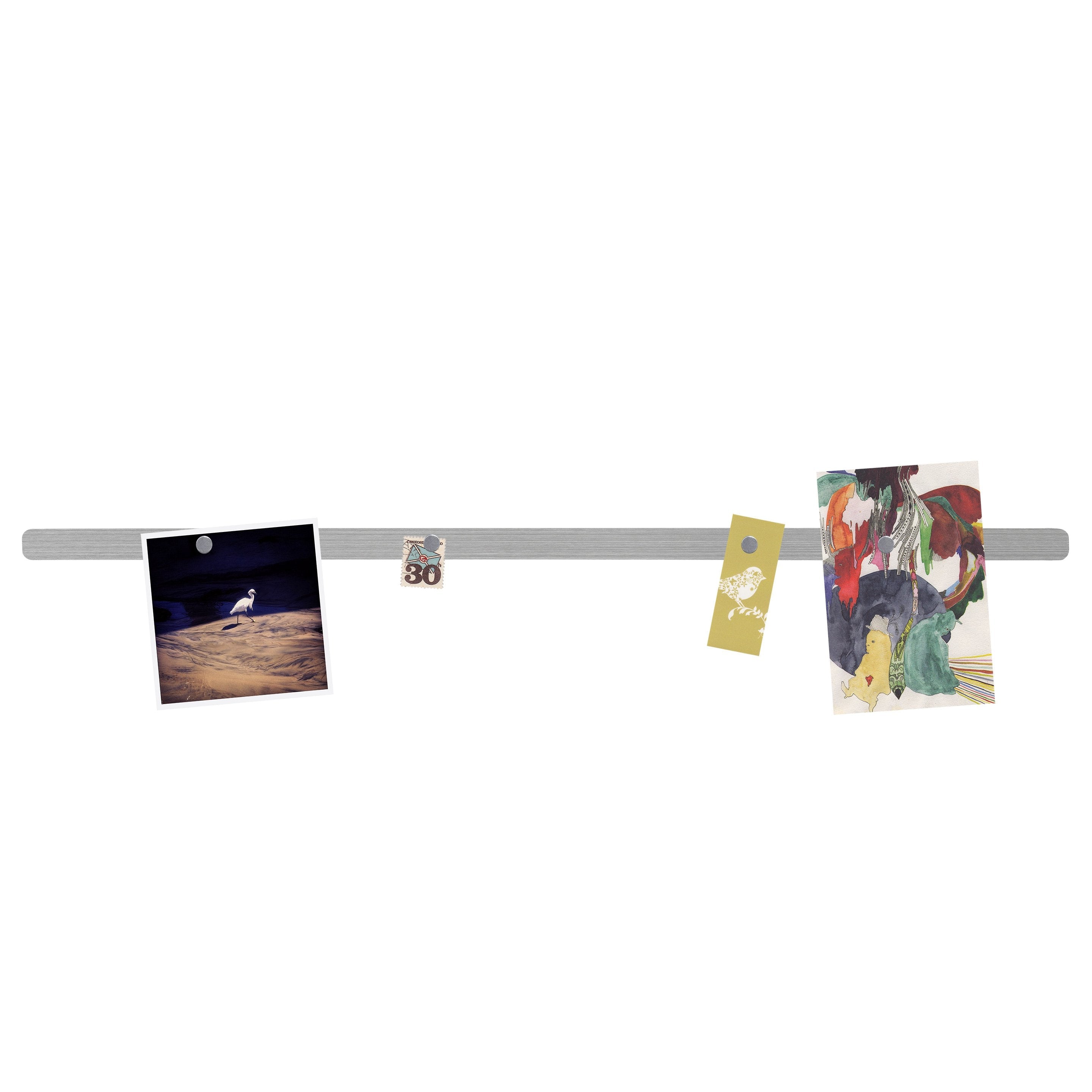 skinny magnetic strip bulletin board