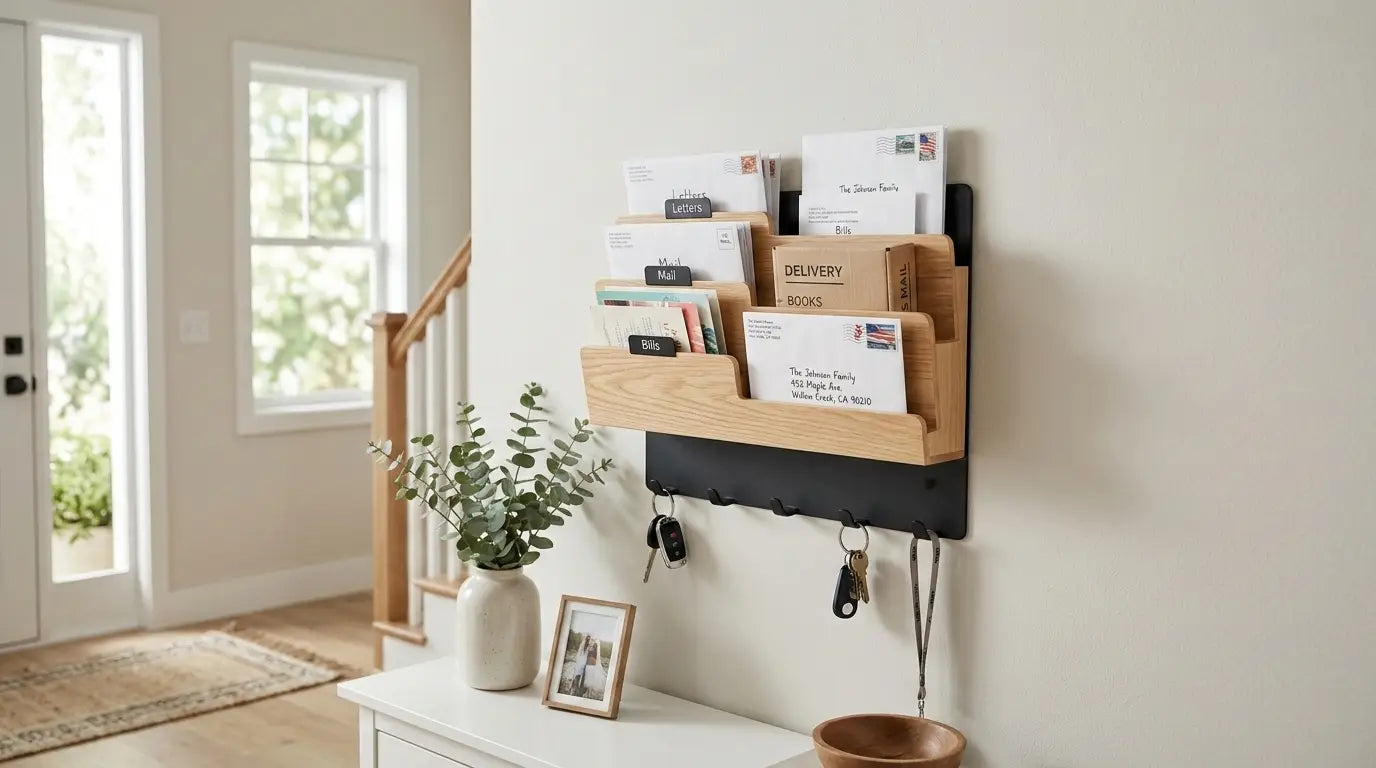 9 Clever Wall Mounted Mail Organizer Ideas