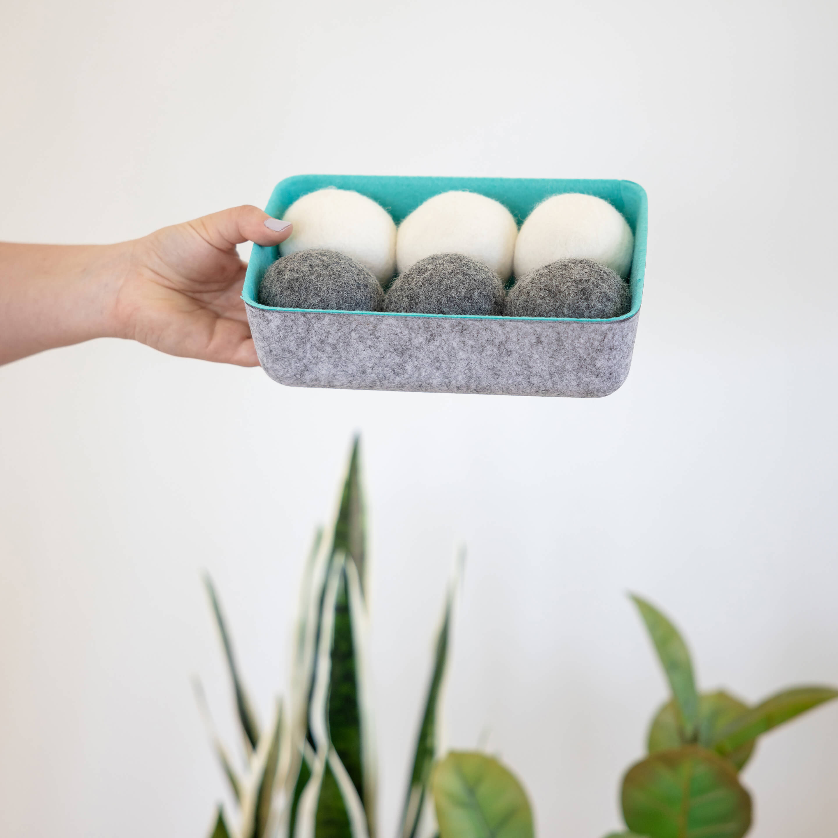 dryer balls + bin sets