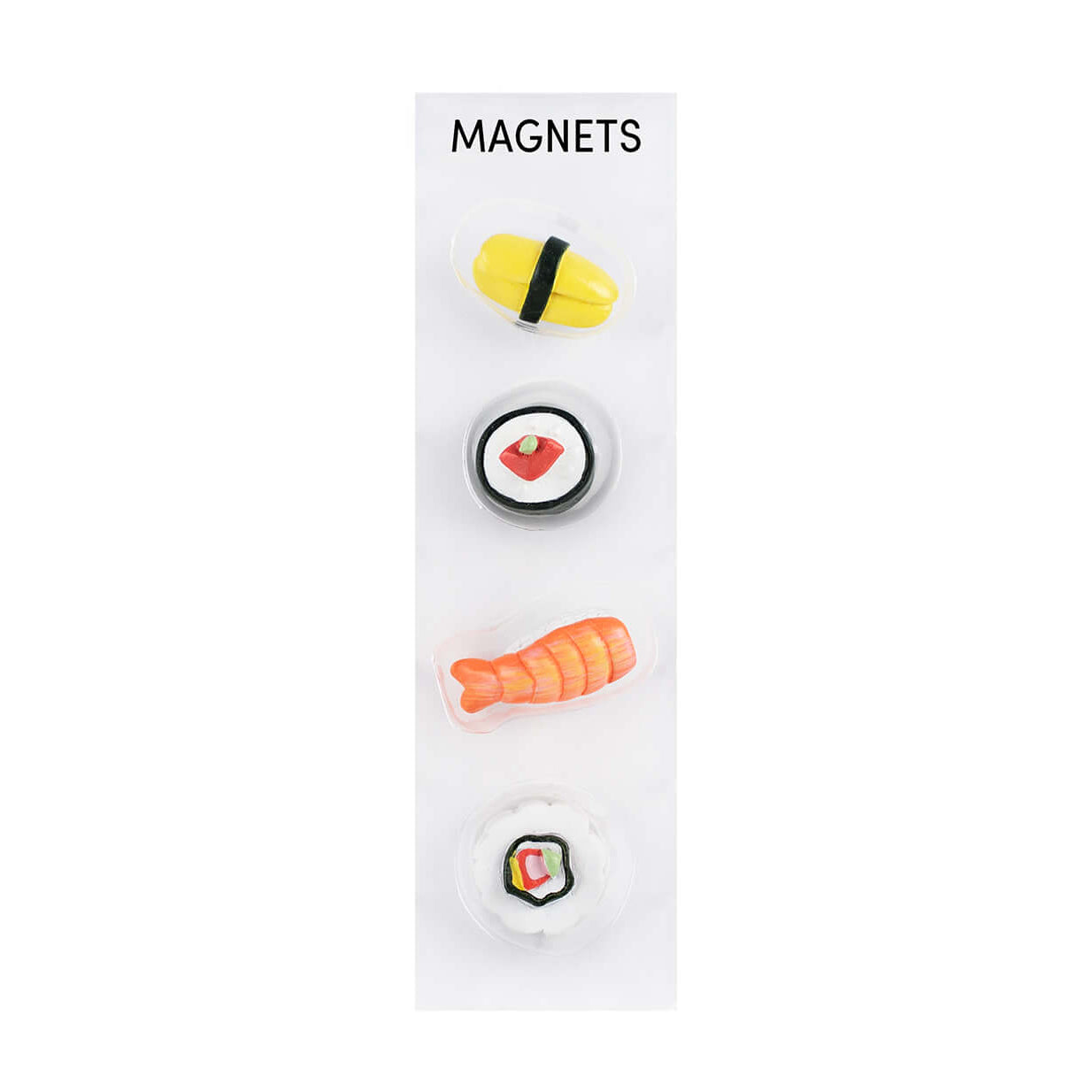 colorful sushi magnets