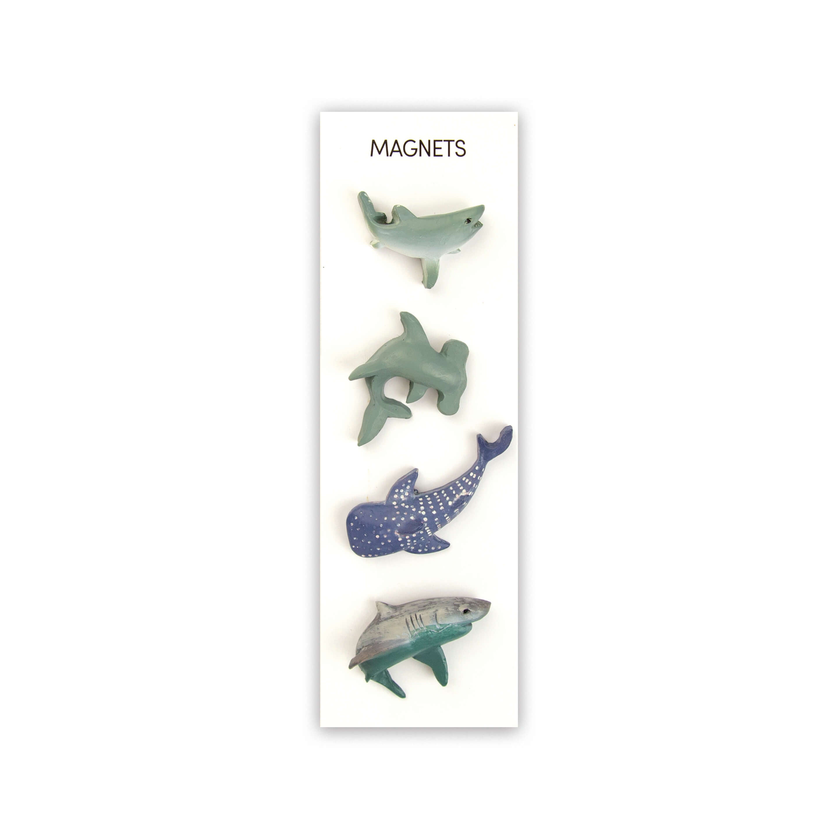 colorful SHARK magnets s/4