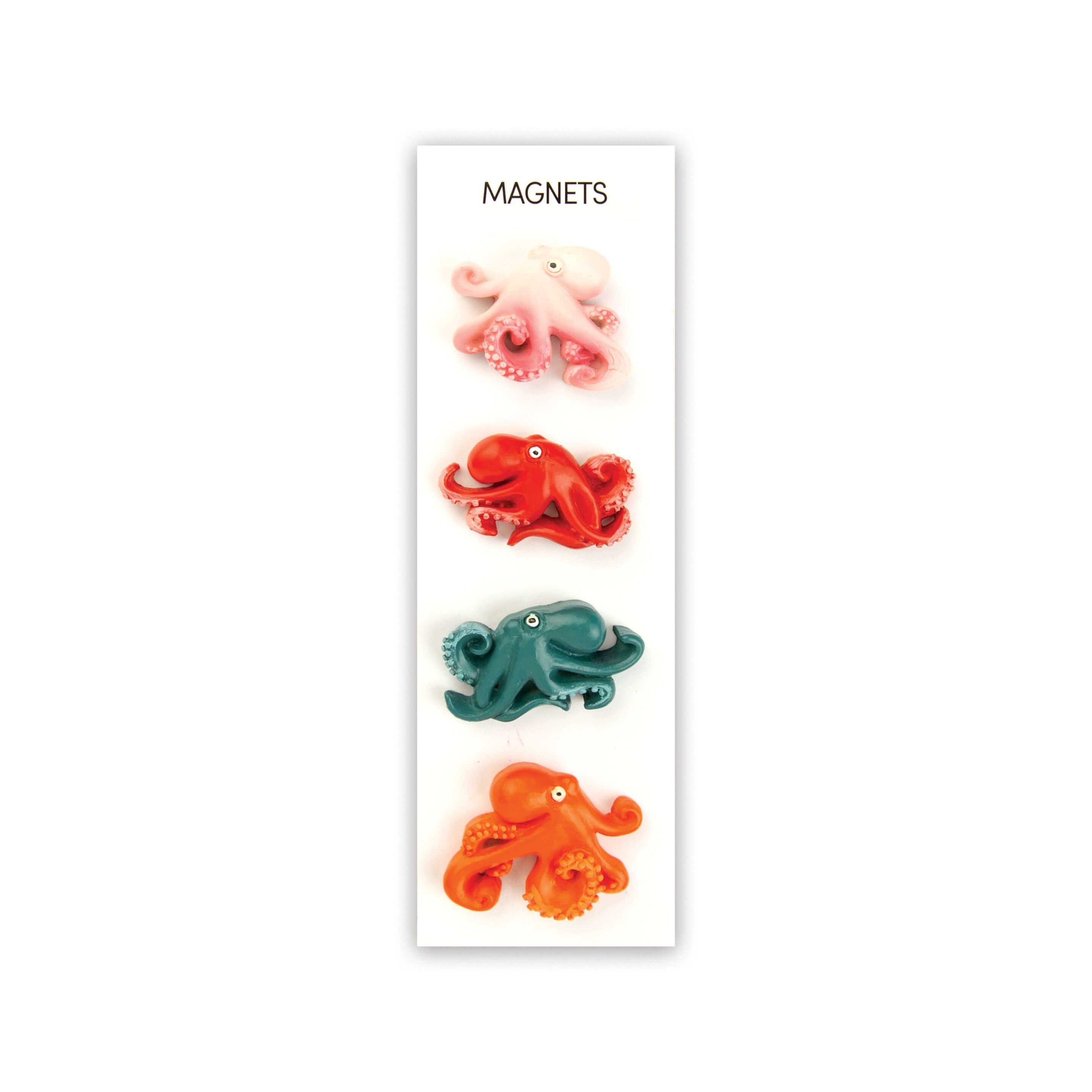 colorful OCTOPUS magnets s/4