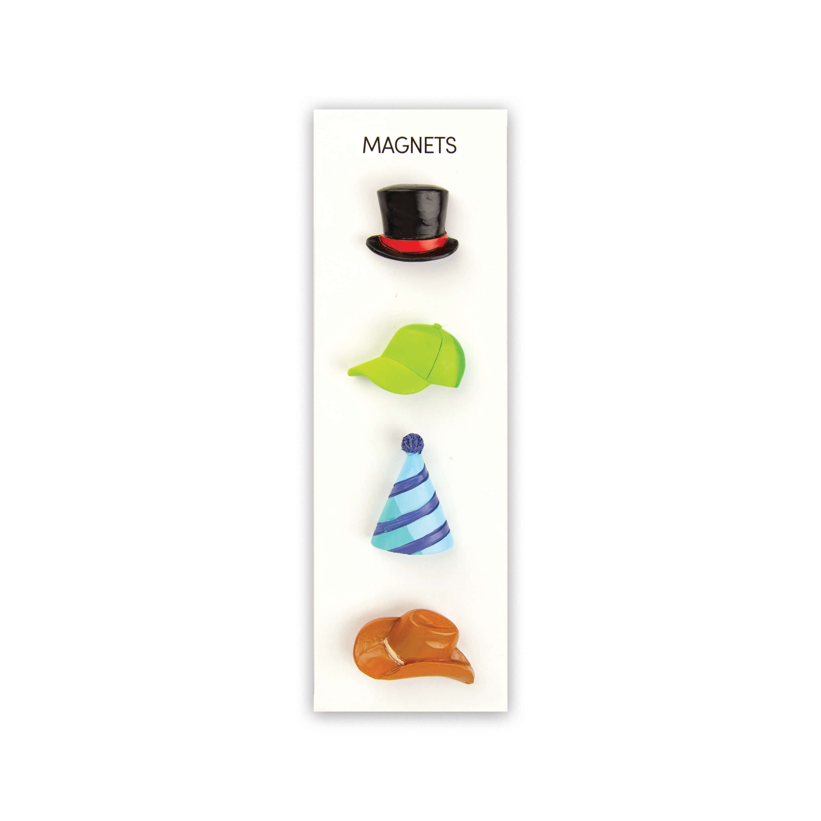 colorful HAT magnets s/4