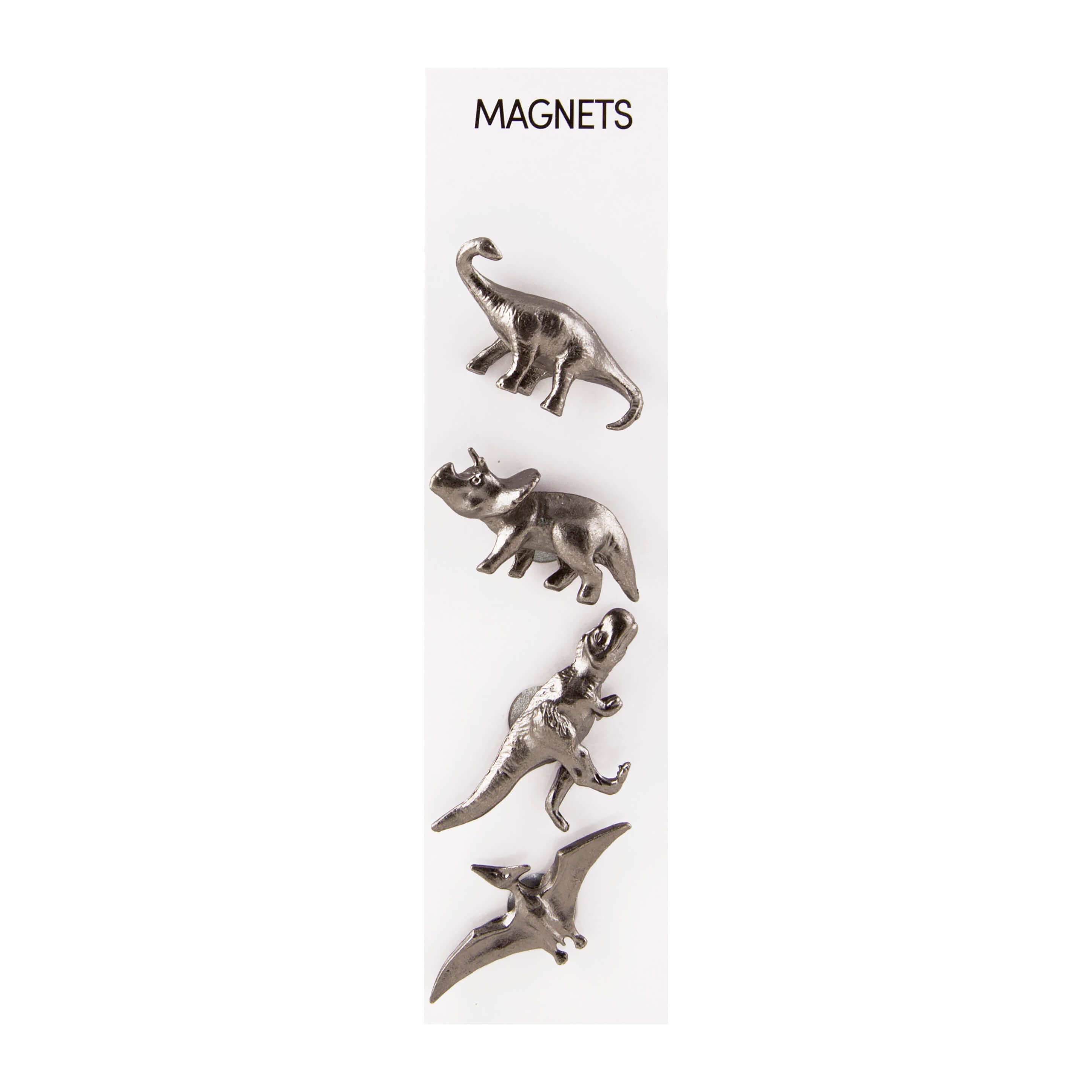 cast metal dinosaur magnets