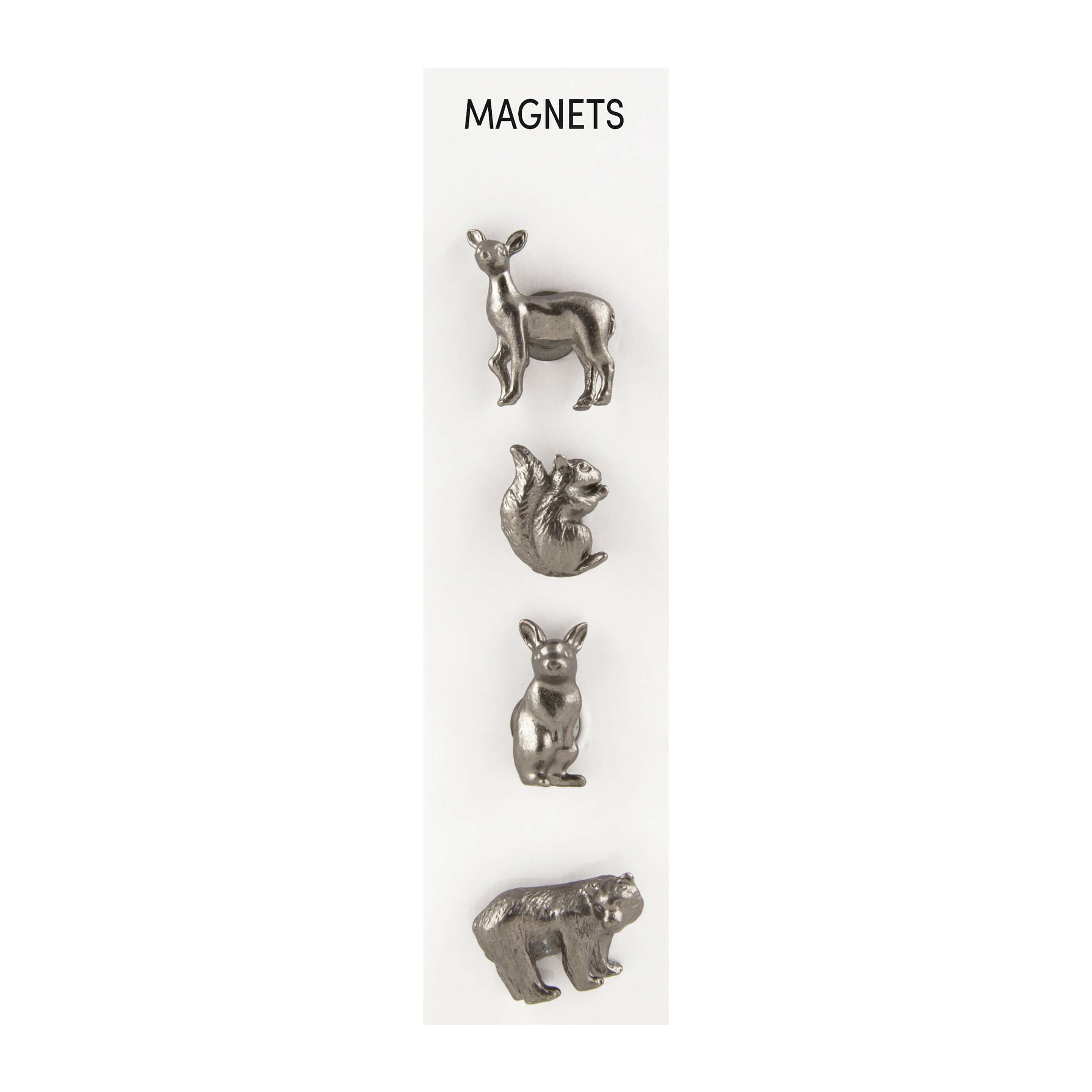 cast metal forest magnets