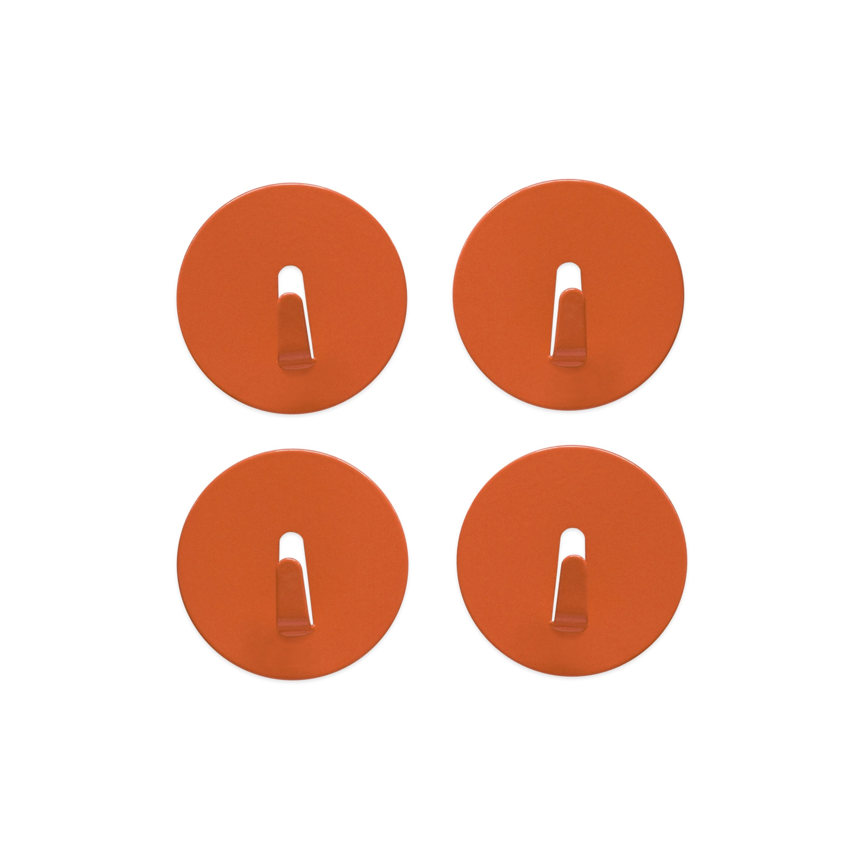 Three by Three Spot On! Mini Magnet Hook, Orange
