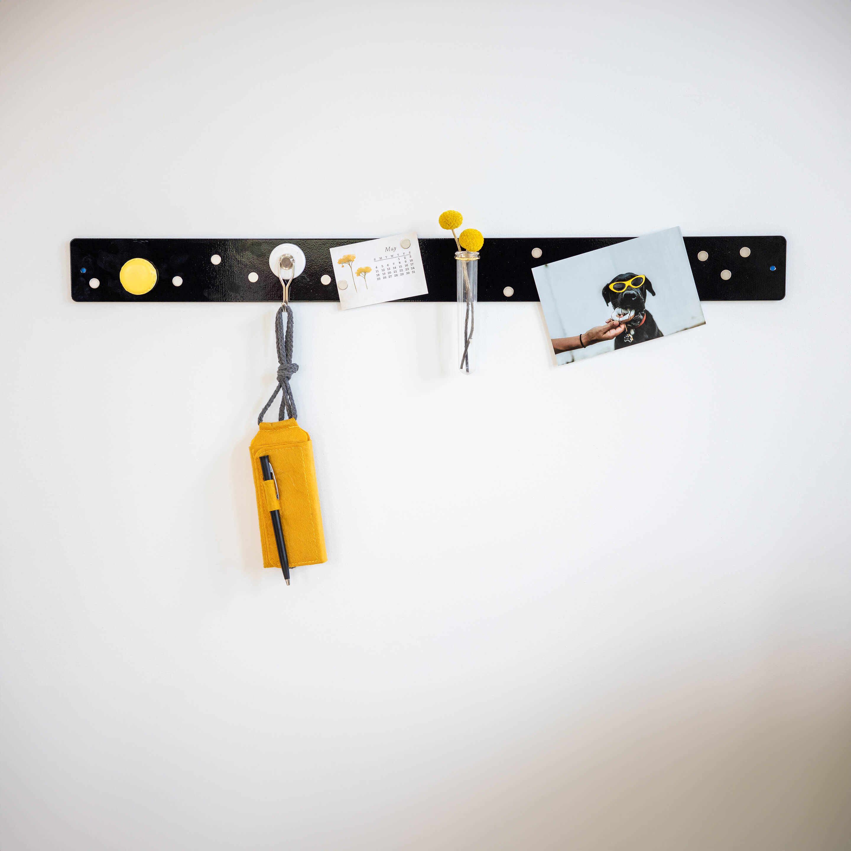 large magnetic strip bulletin board