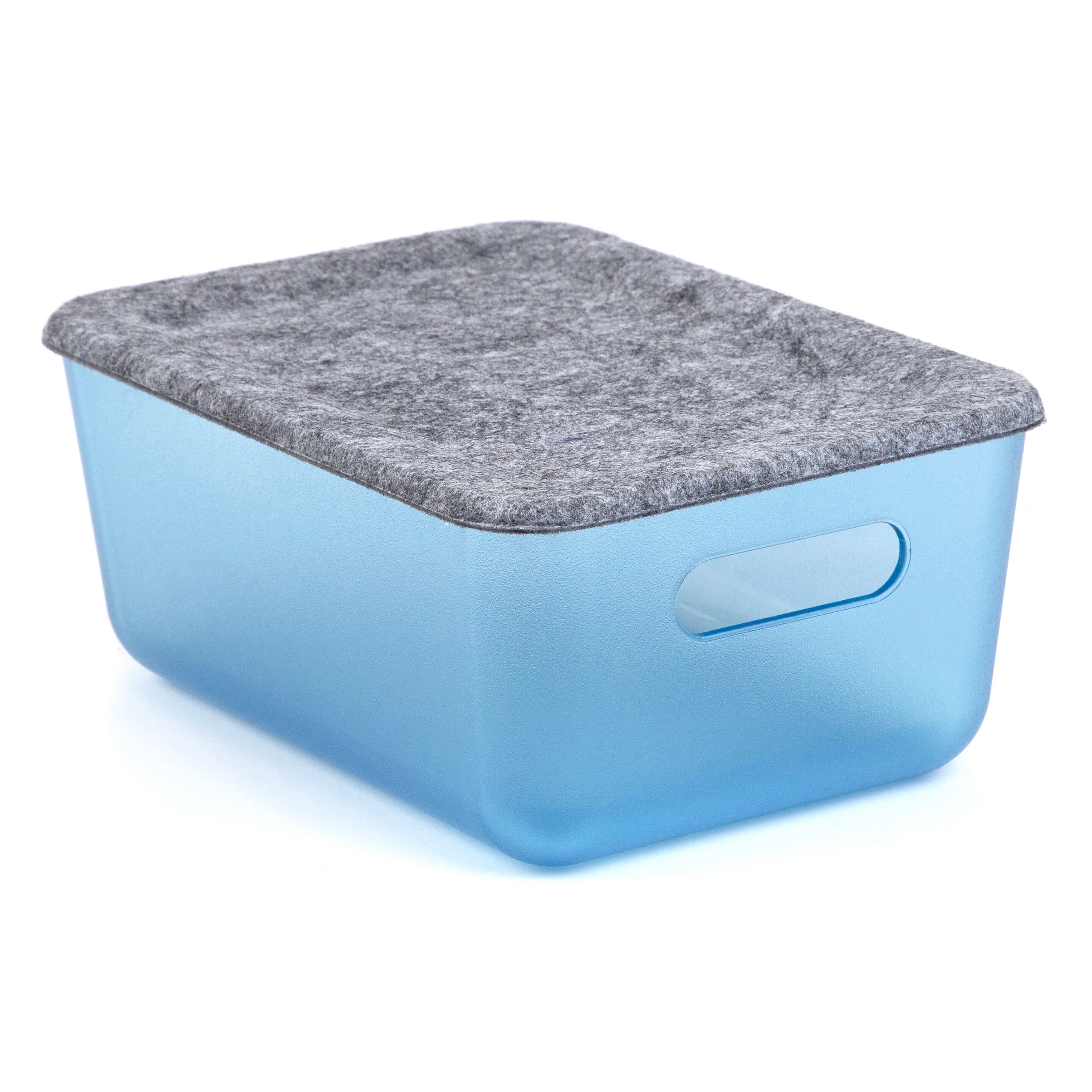 reSTAK recycled FELT small storage lid + tray