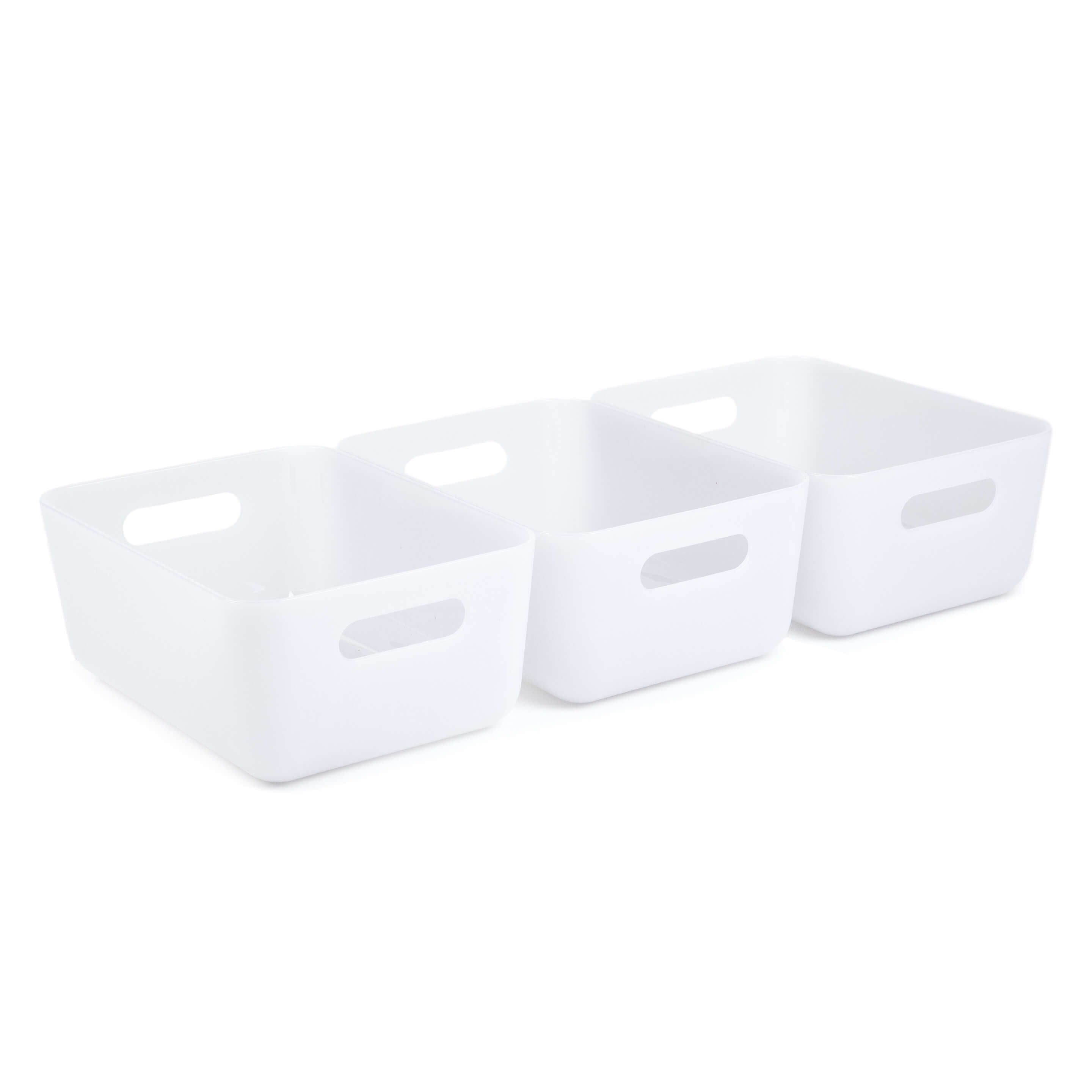 reSTAK recycled storage small bin SET of 3