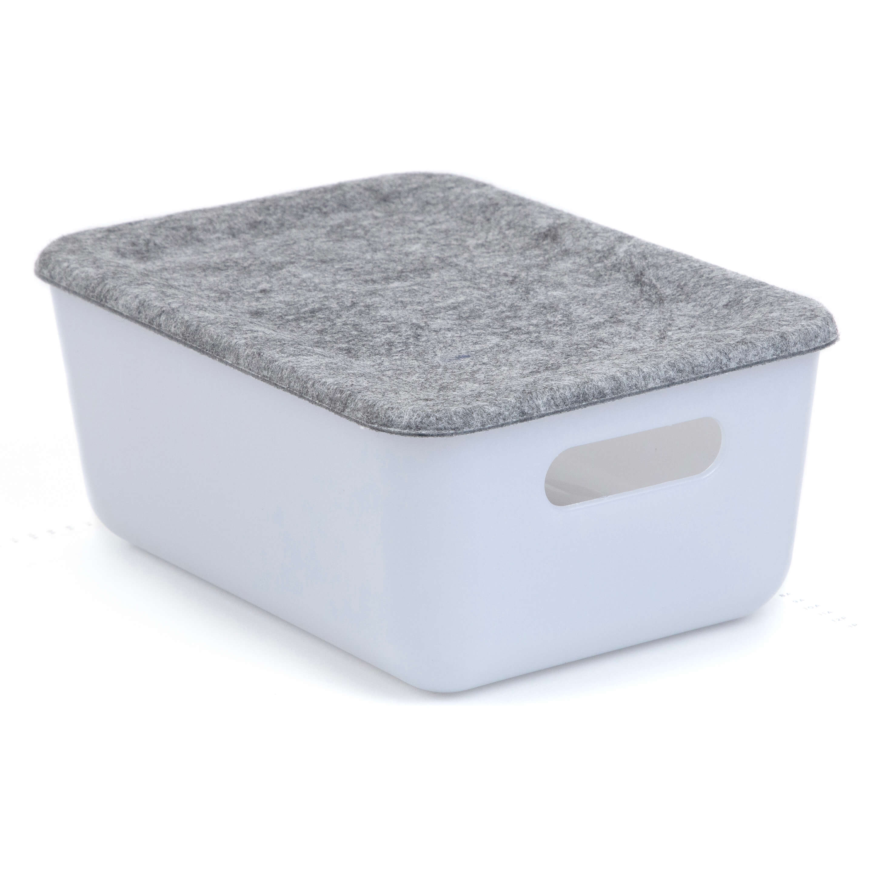 reSTAK recycled FELT small storage lid + tray