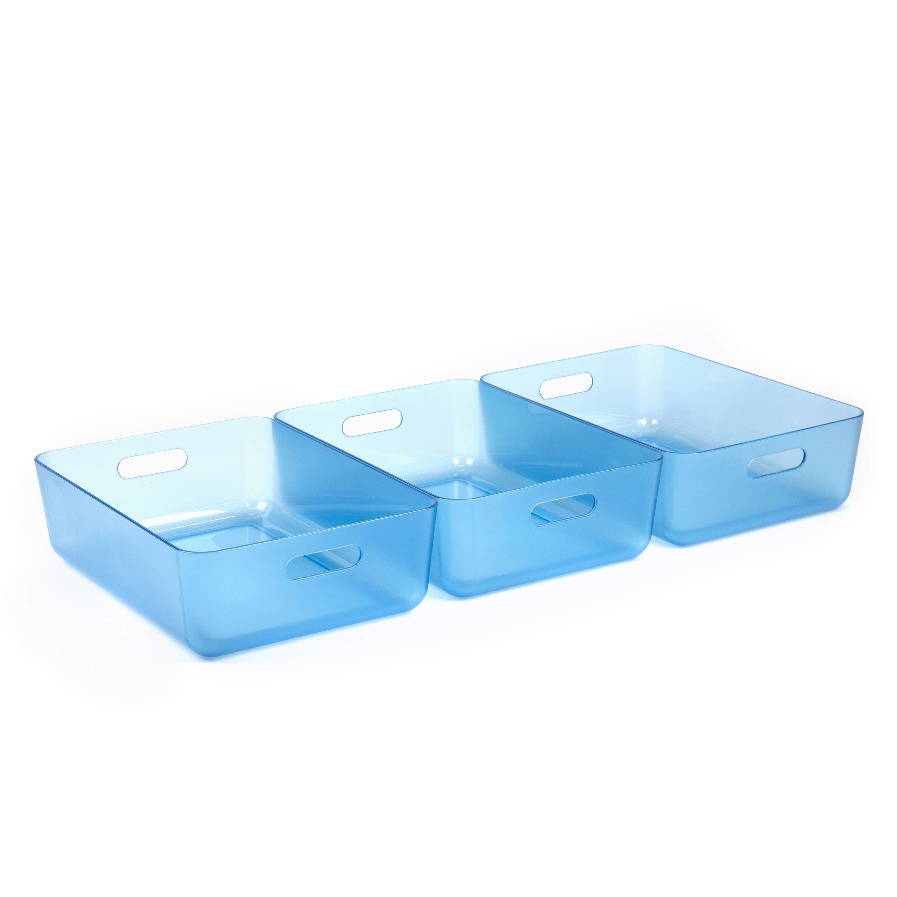 reSTAK recycled storage medium short bin SET of 3