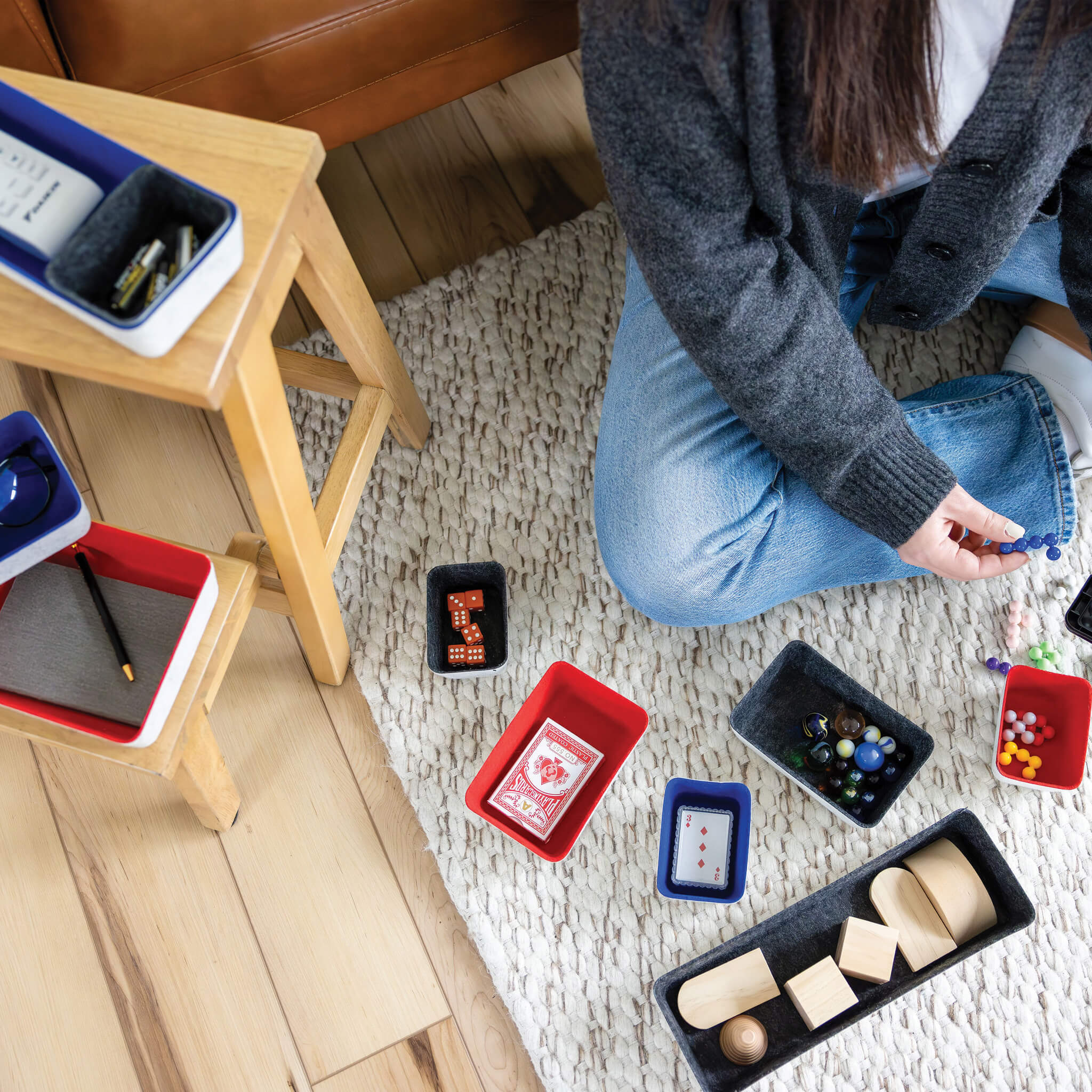 felt·like·it! set/10 felt bins