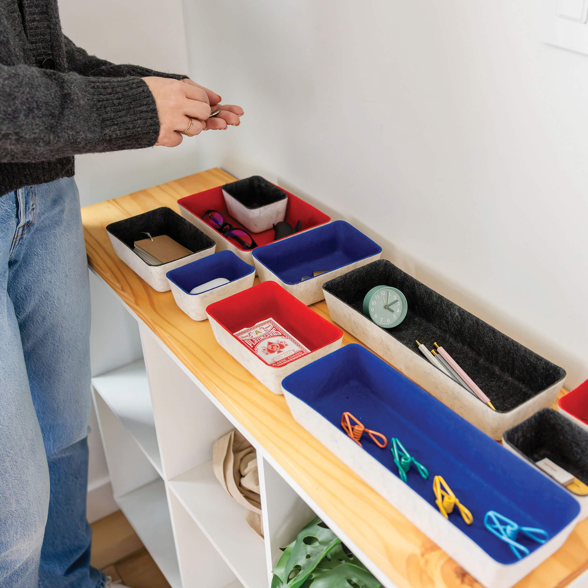 felt·like·it! set/10 felt bins
