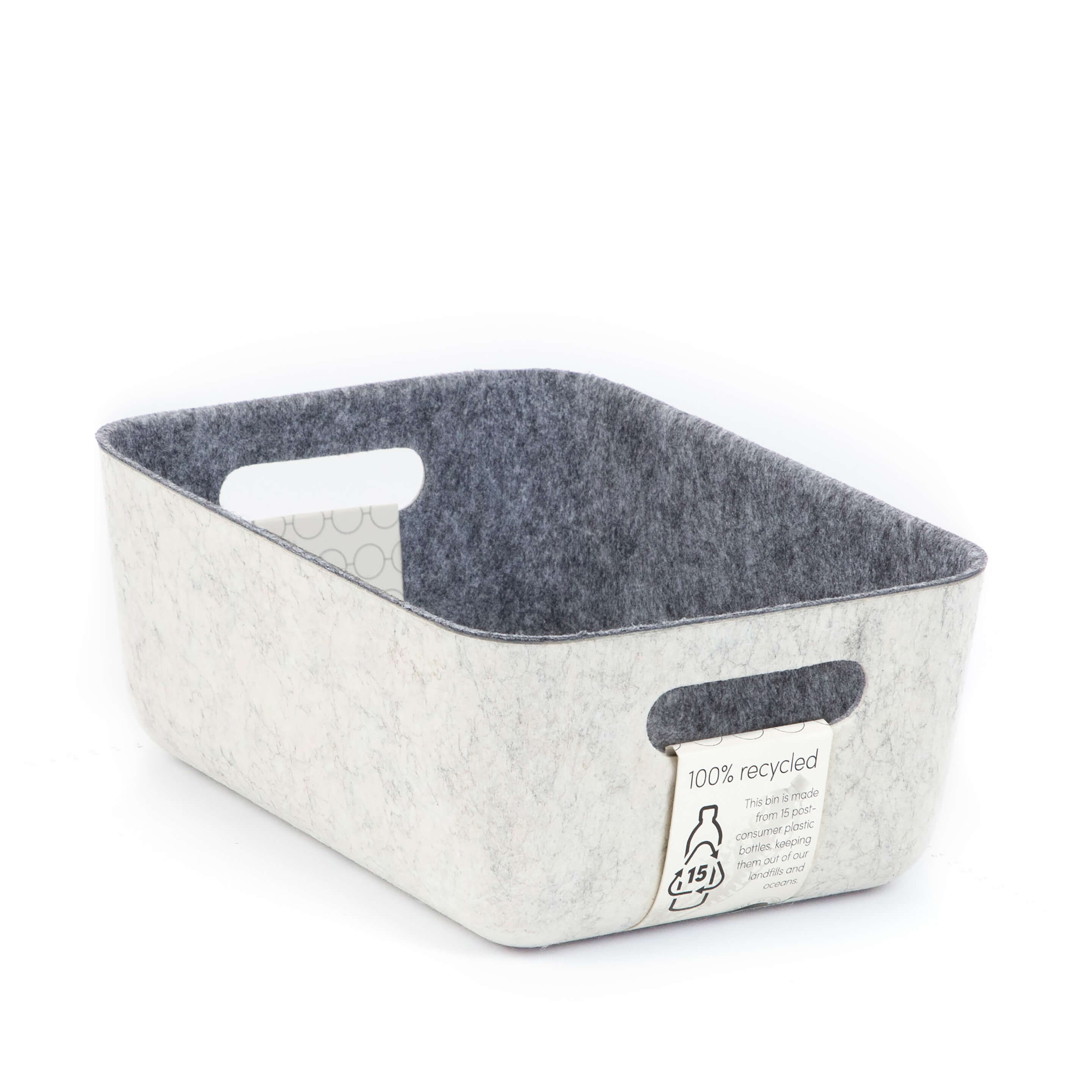 reSTAK recycled FELT storage small bin