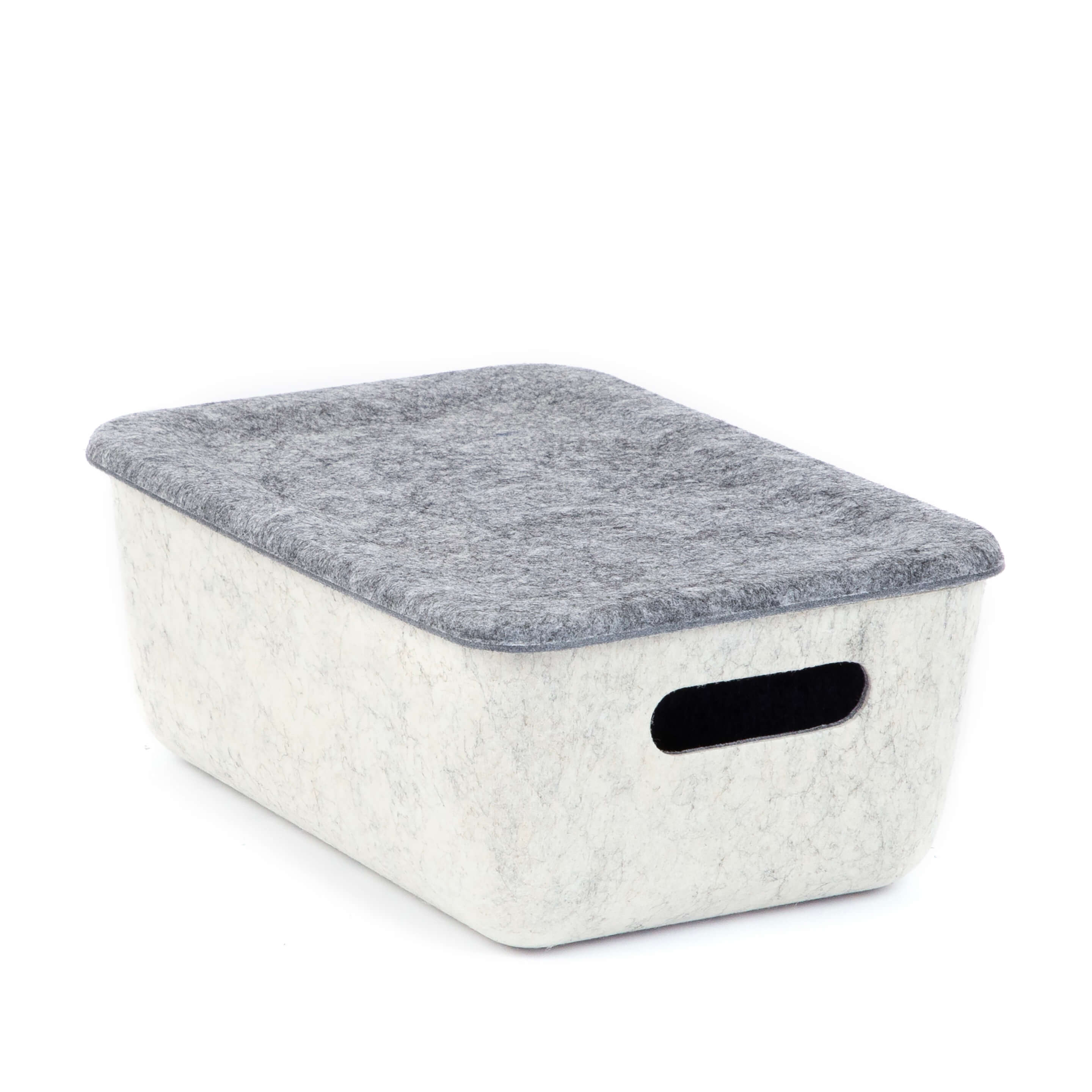 reSTAK recycled FELT small storage lid + tray