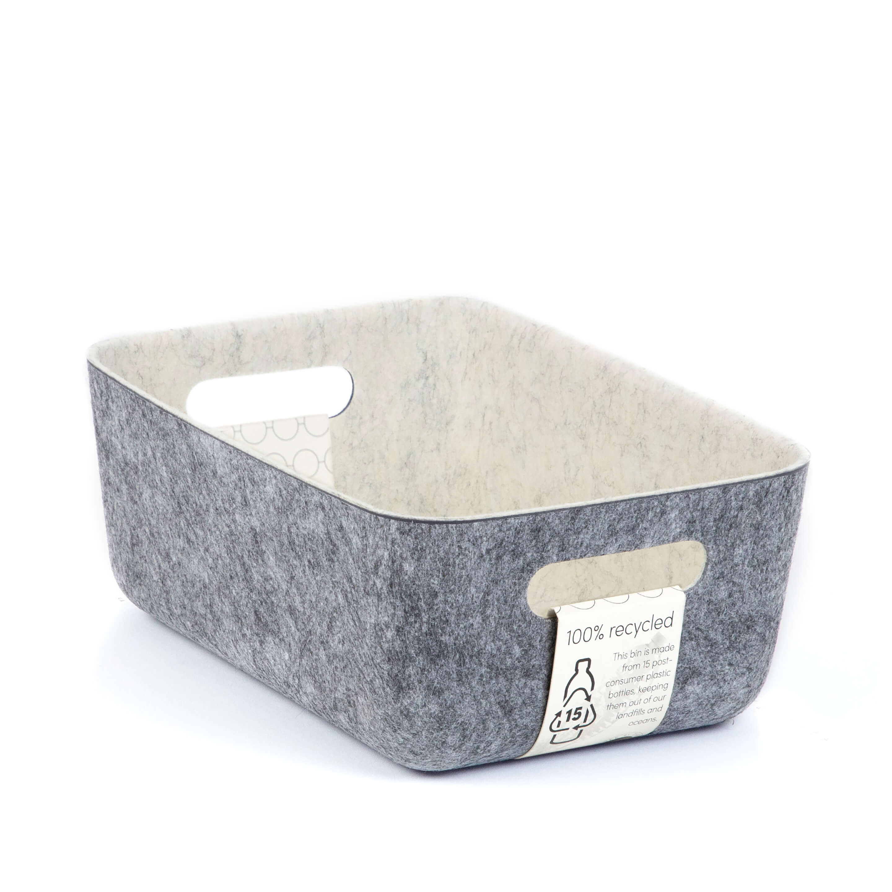 reSTAK recycled FELT storage small bin