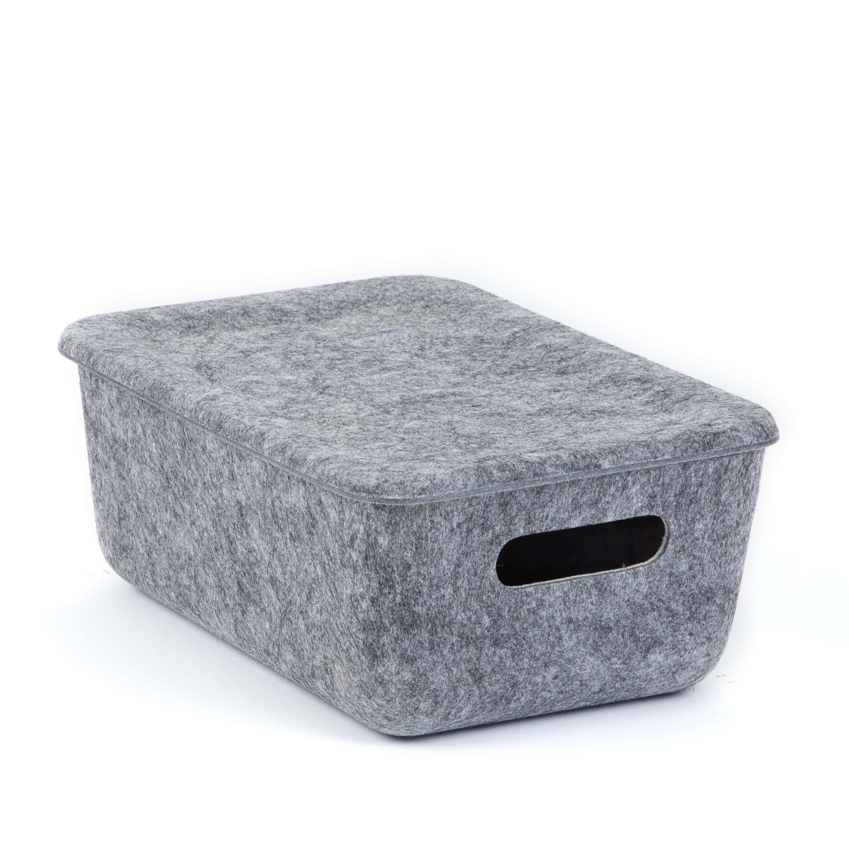 reSTAK recycled FELT small storage lid + tray