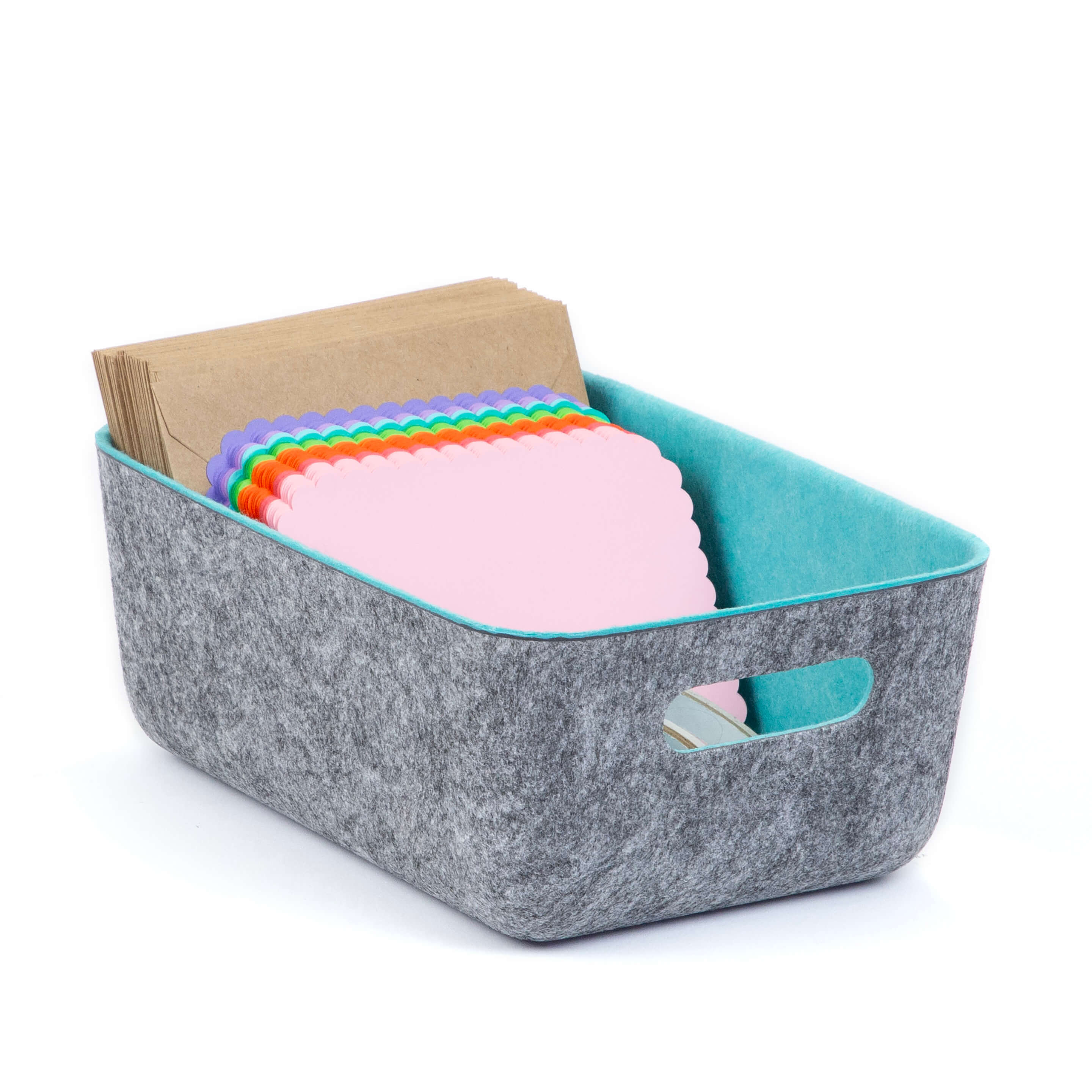 reSTAK recycled FELT storage small bin