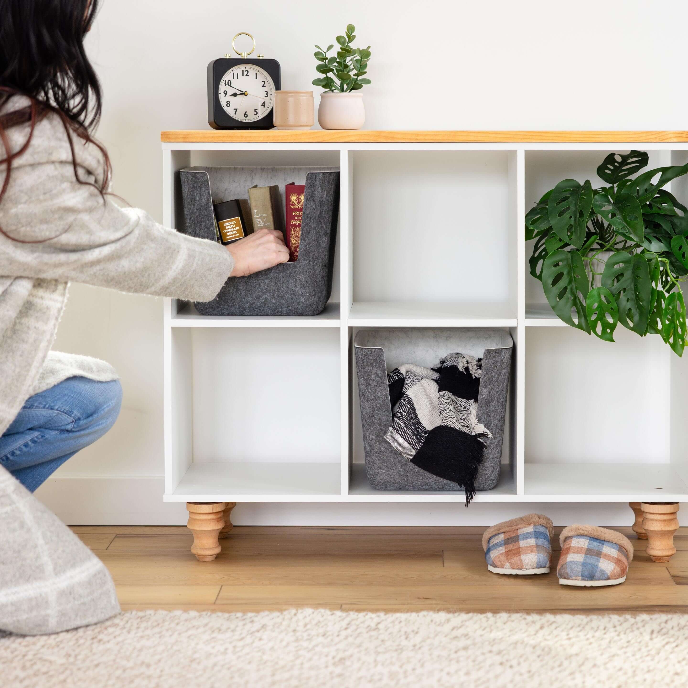 felt·like·it!™ cubby storage bin large