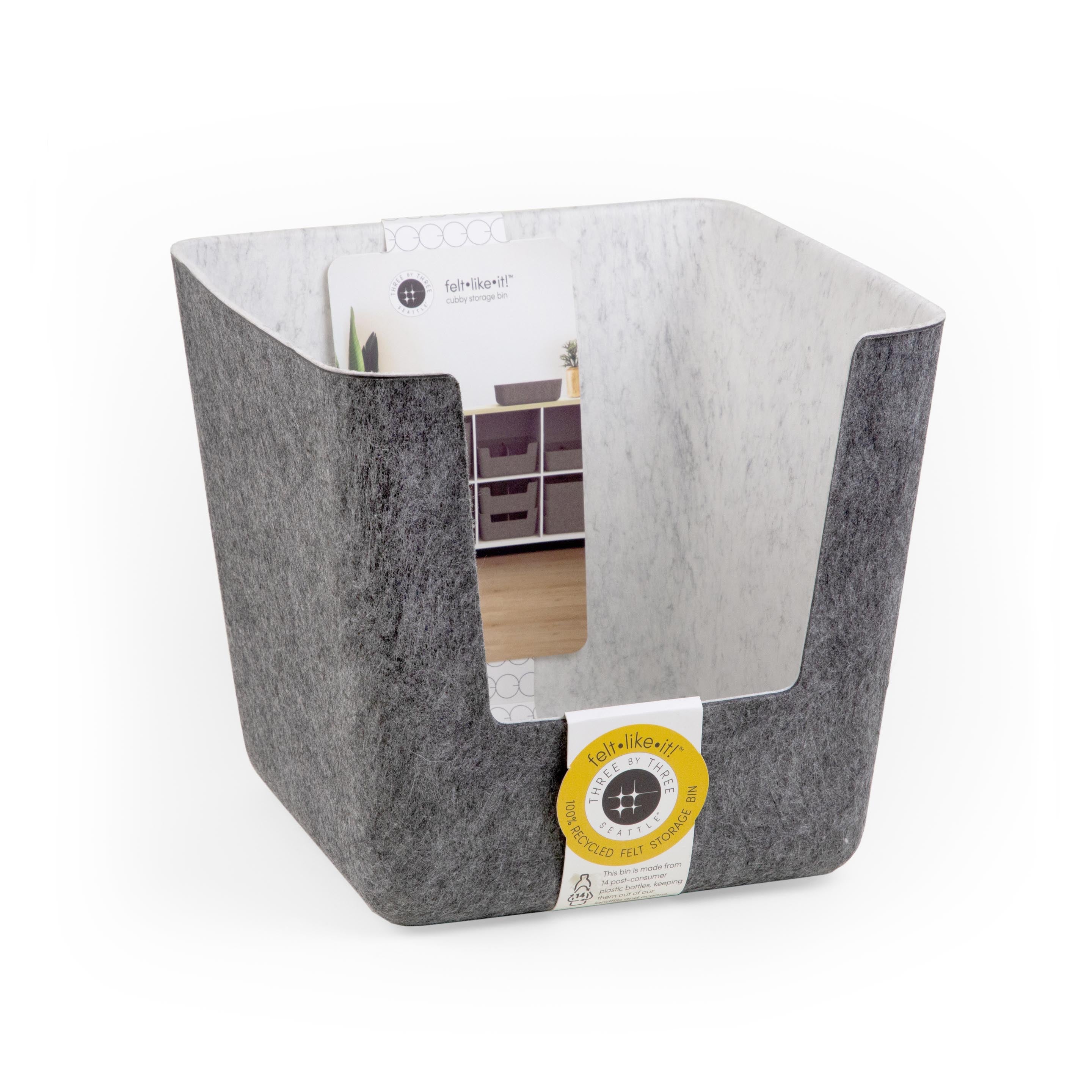felt·like·it!™ cubby storage bin large