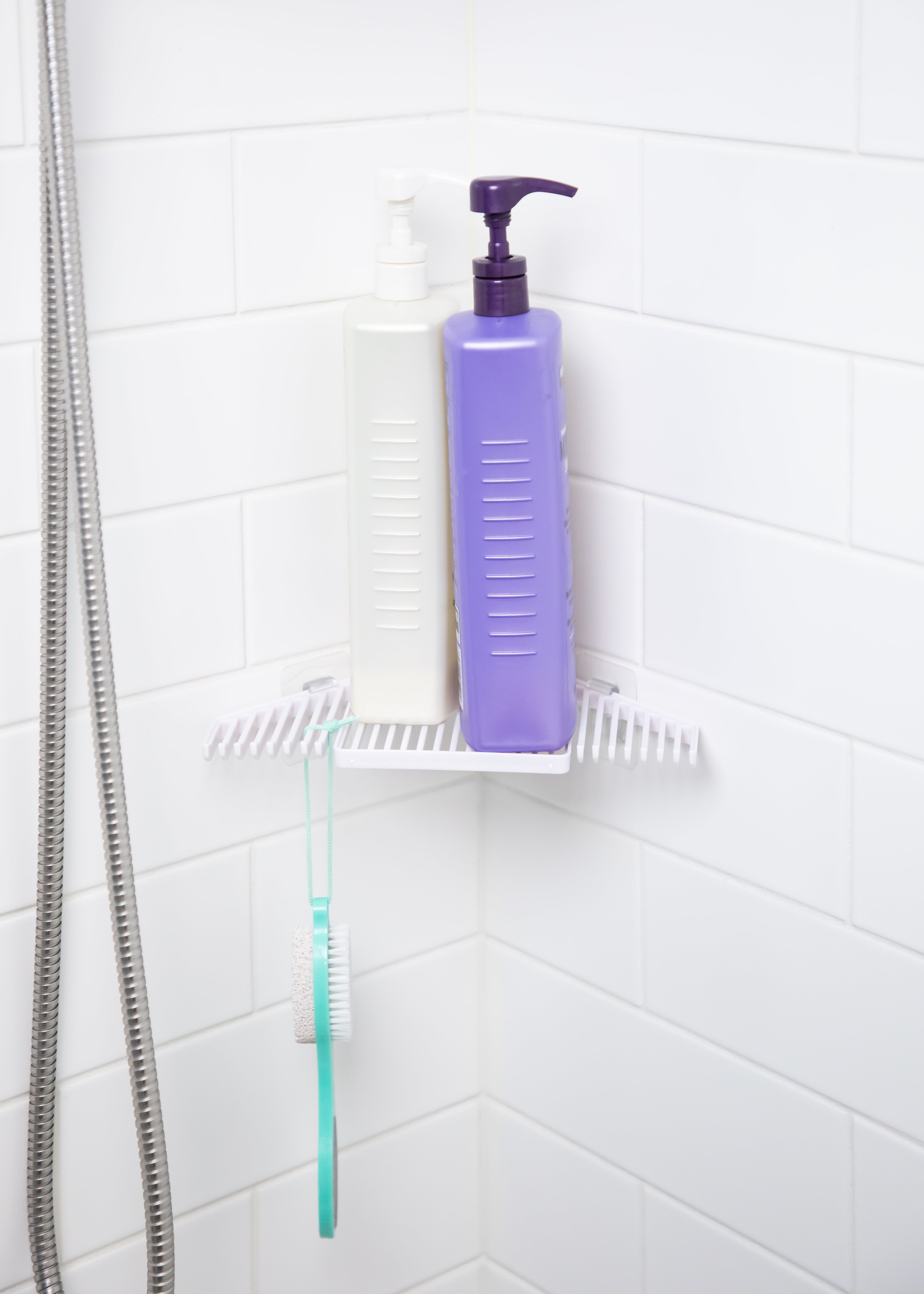 aquafolio corner shower shelf